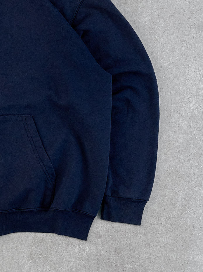 Vintage 90s Navy Blue Lee Sports Hooded Zipup (L)
