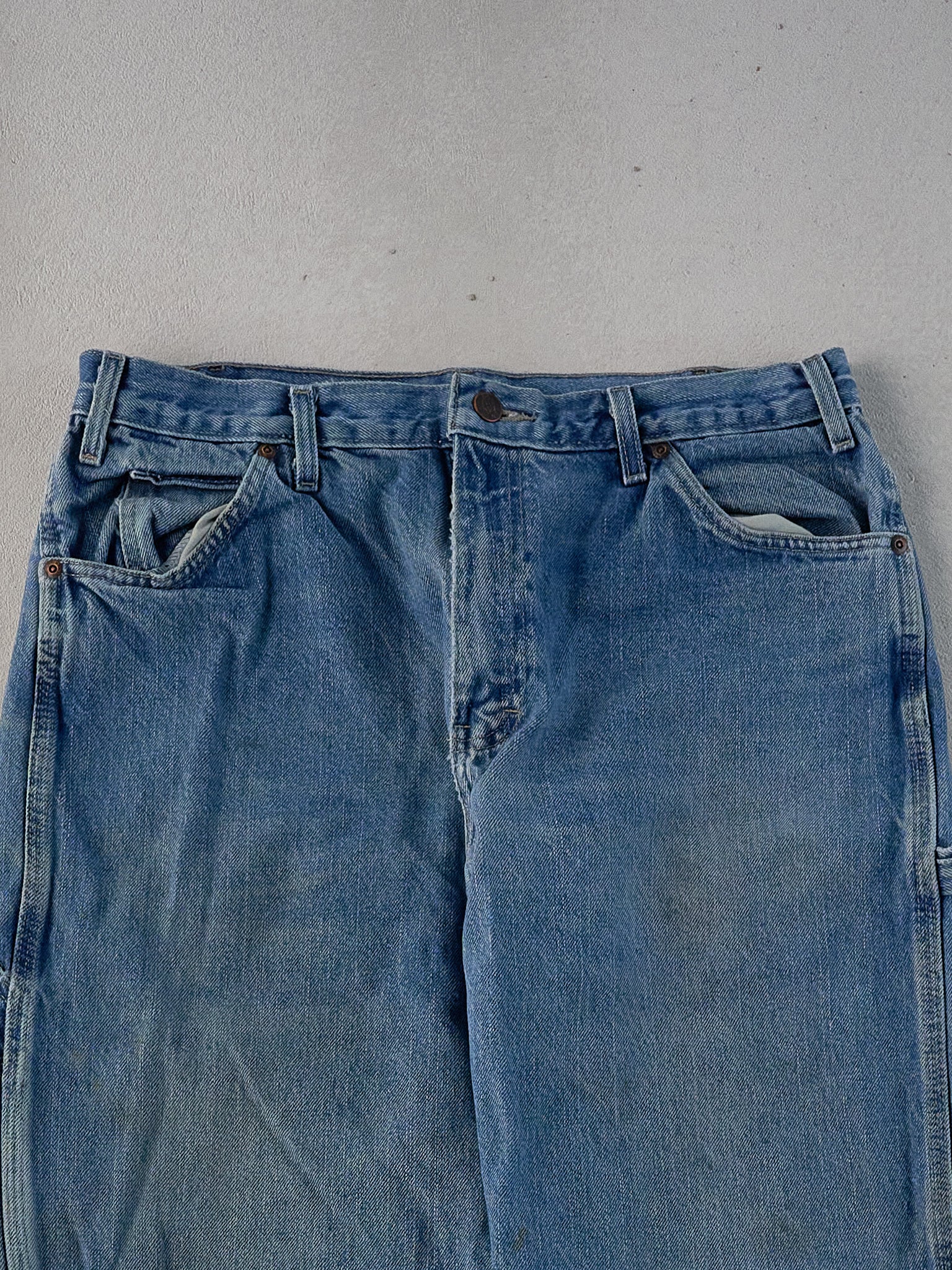 Vintage 90s Dark Blue Dickies Workwear Carpenter Pants (32x34)