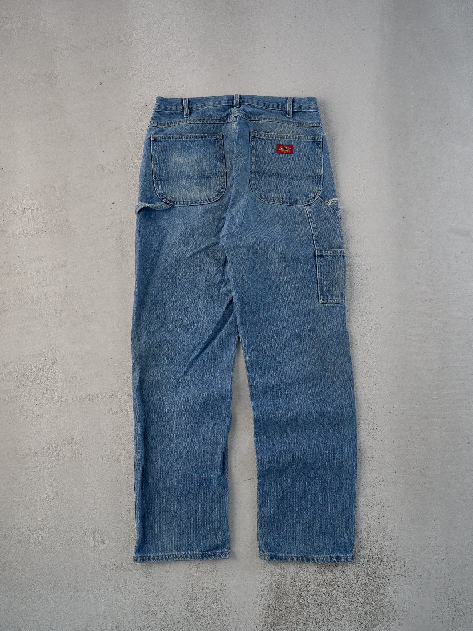 Vintage 90s Dark Blue Dickies Workwear Carpenter Pants (32x34)