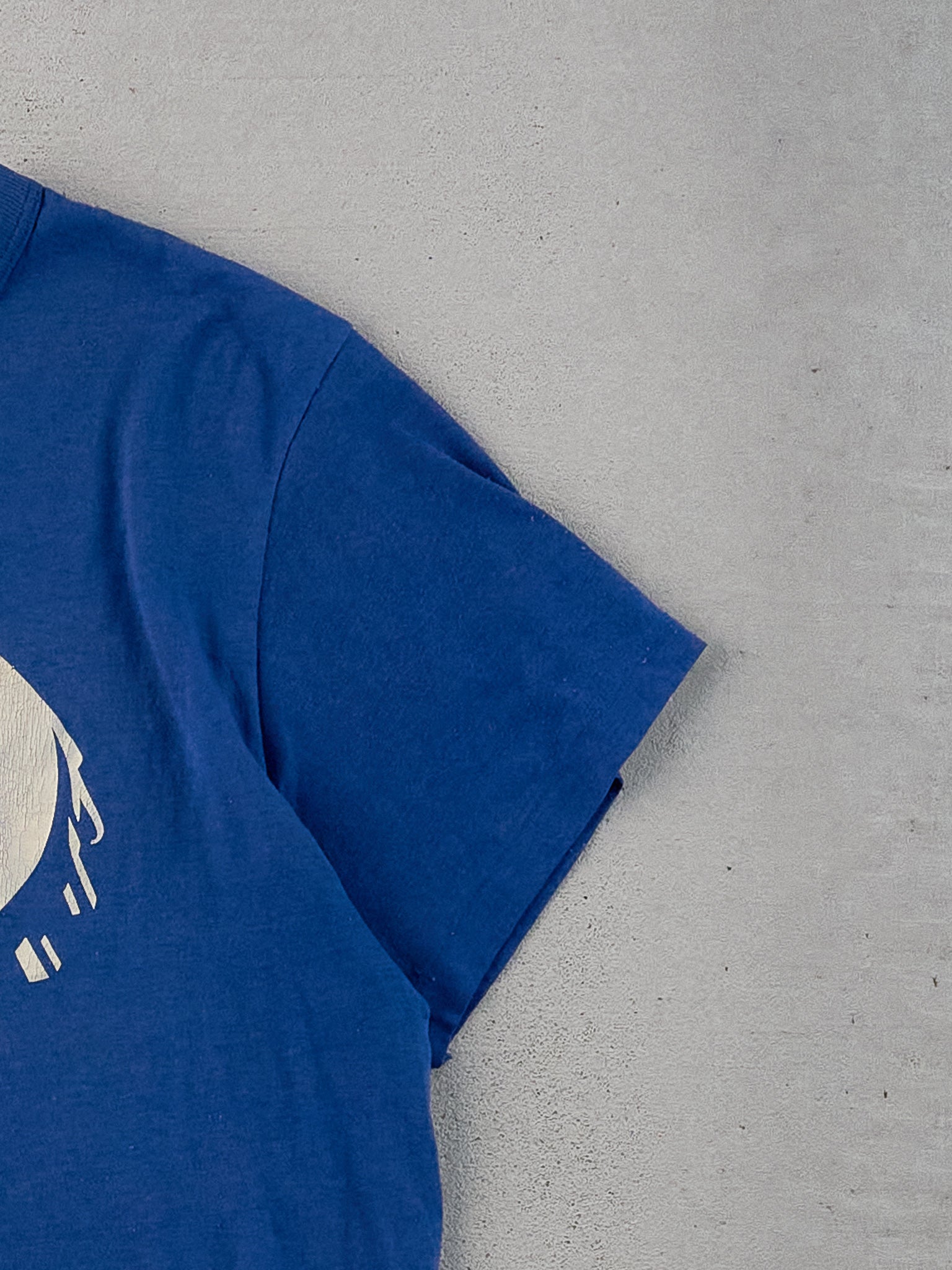 Vintage 80s Blue Single Stitched Pepsi Graphic Tee (S)