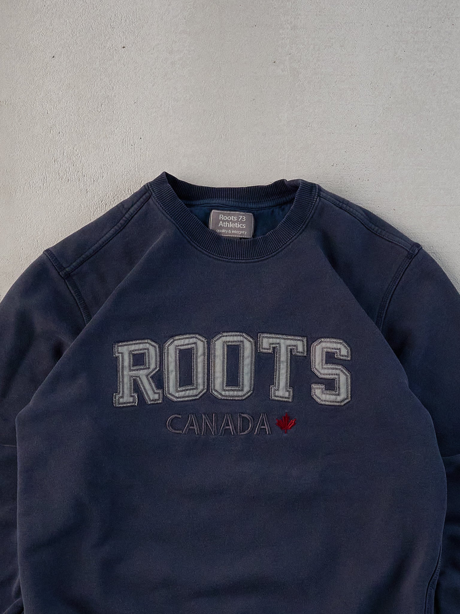 Vintage Blue Roots Canada Crewneck (S)