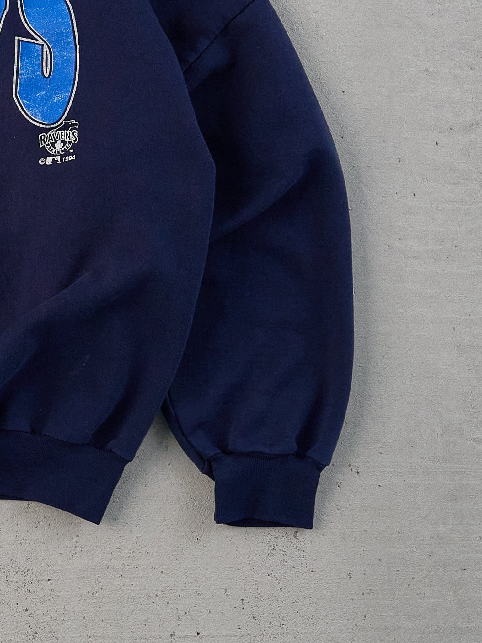 Vintage 94' Navy Blue Toronto Blue Jays Graphic Crewneck (M)