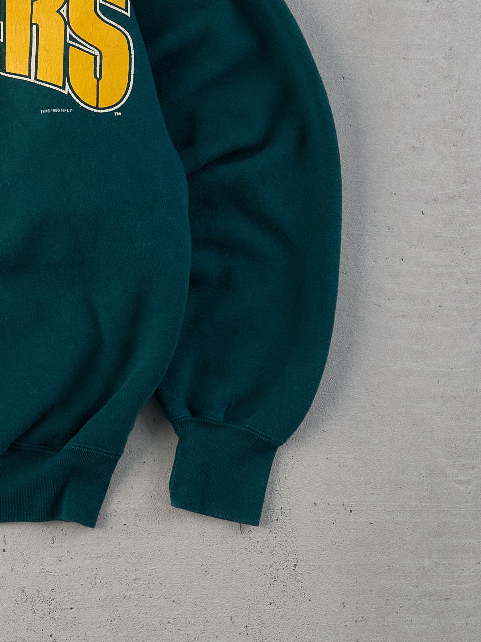 Vintage 96' Pine Green Green Bay Packers NFL Crewneck (M)