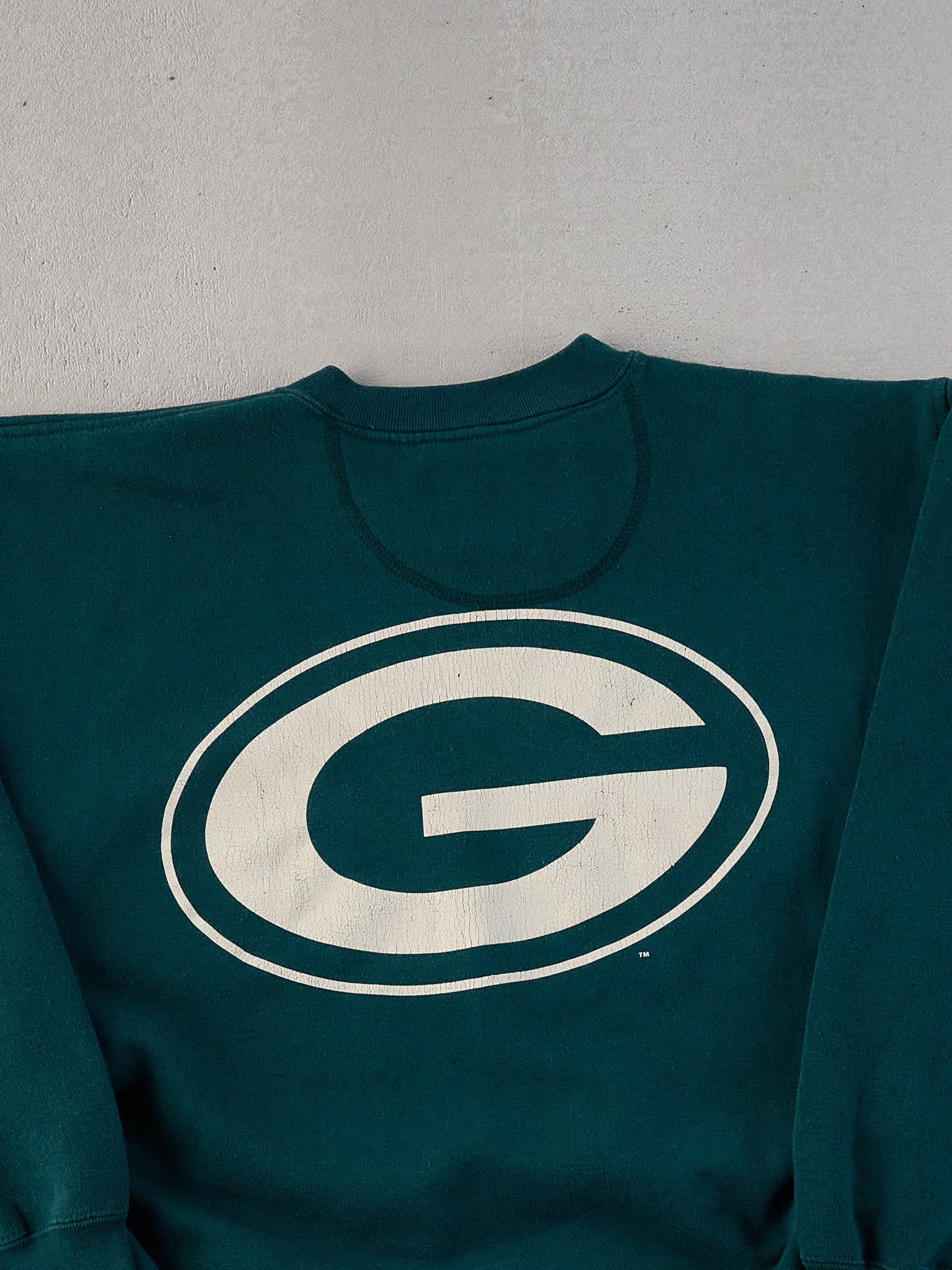 Vintage 96' Pine Green Green Bay Packers NFL Crewneck (M)