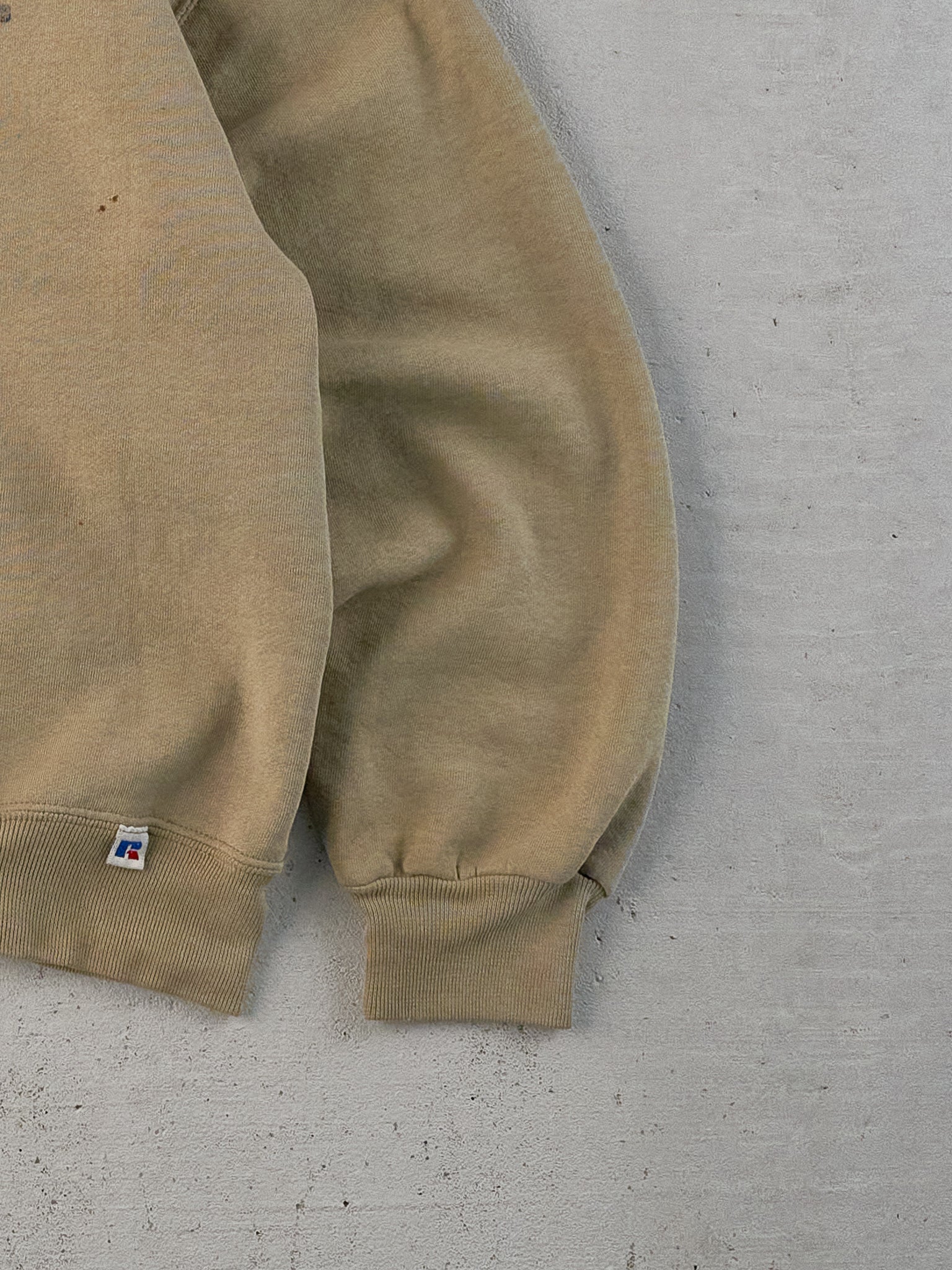 Vintage 90s Beige C*nt Russell Athletics Crewneck (M)