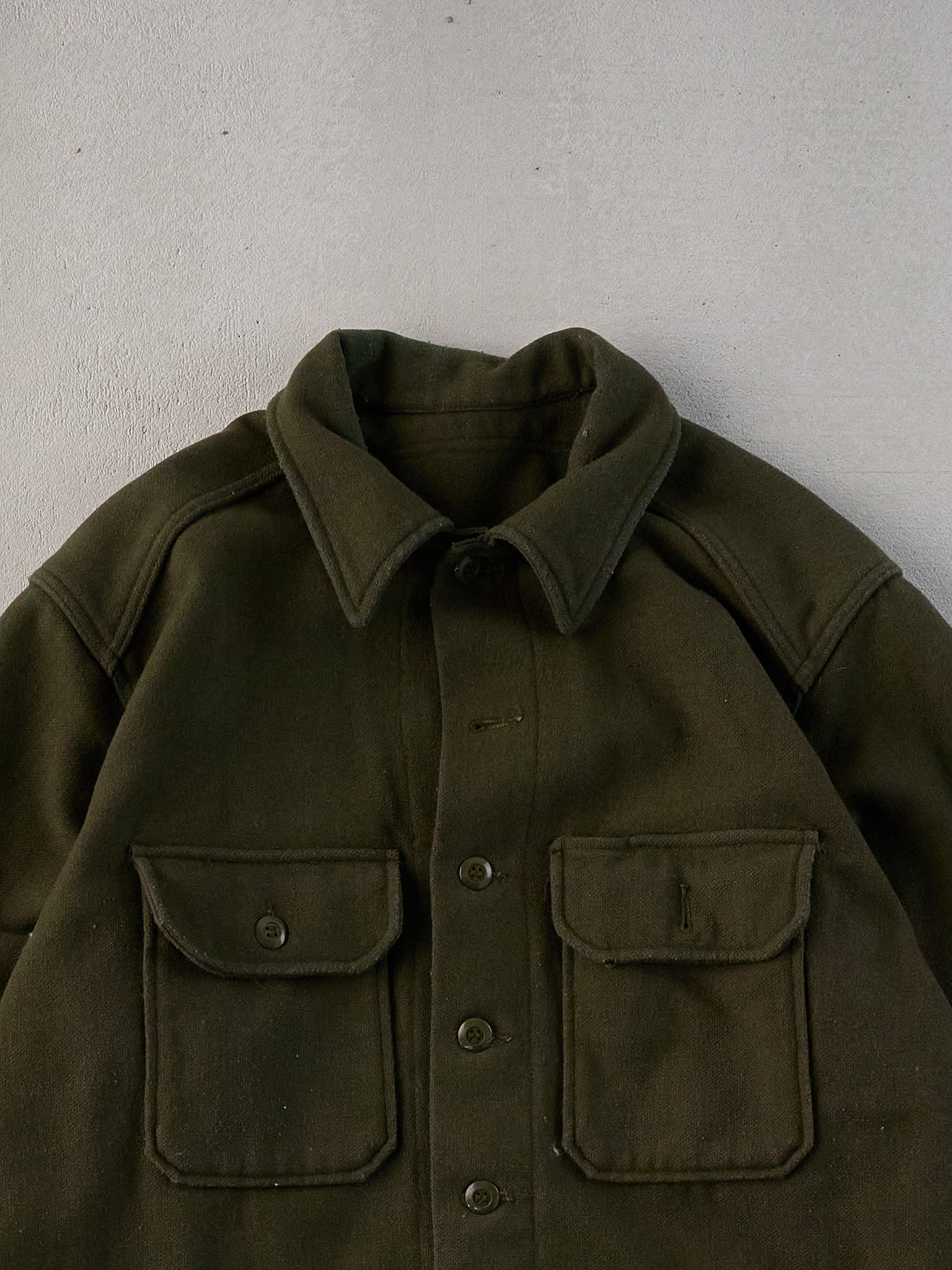 Vintage 89' Green Army Field Jacket (L)