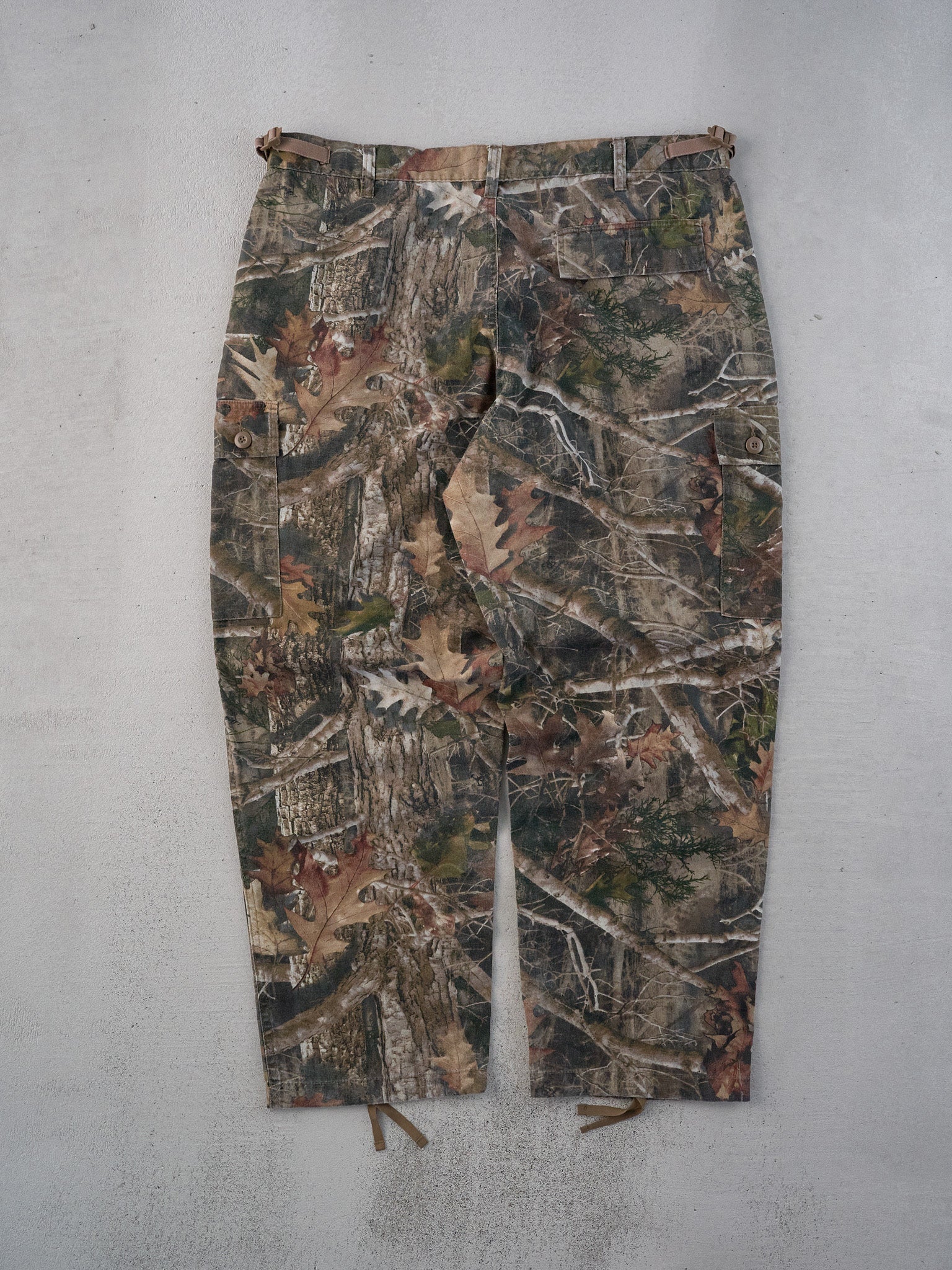 Vintage Y2k Green Ridge Hunter Realtree Camo Cargo Pants (40x31)