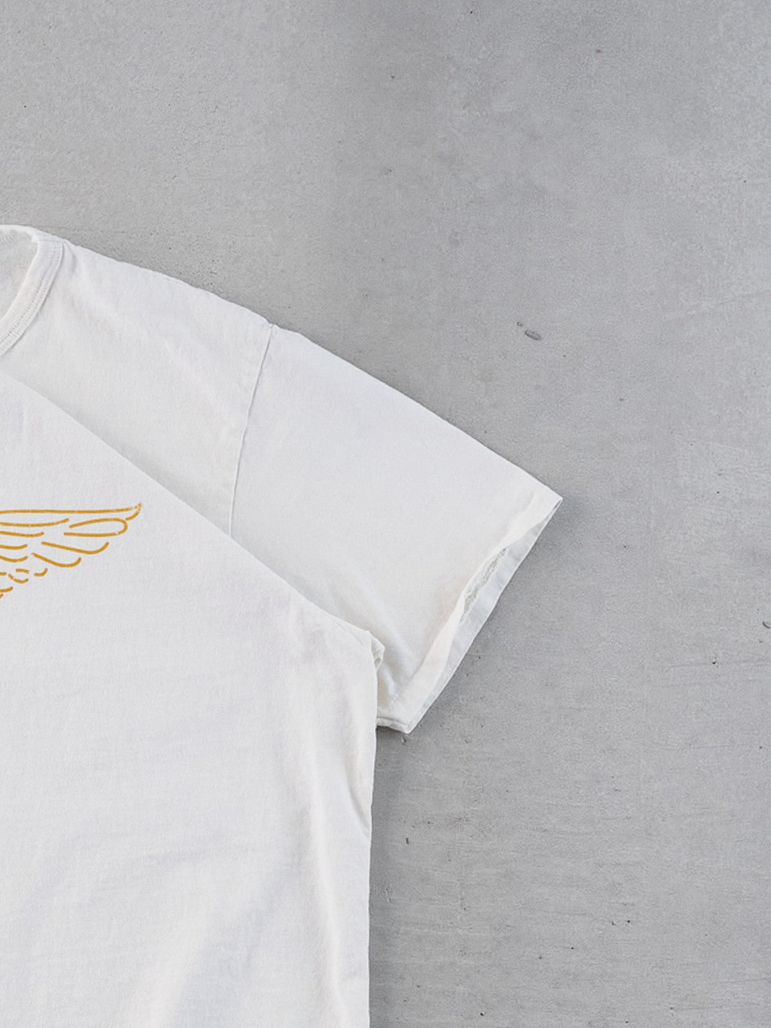 Vintage 90s White Harley Davidson Logo Tee (M)