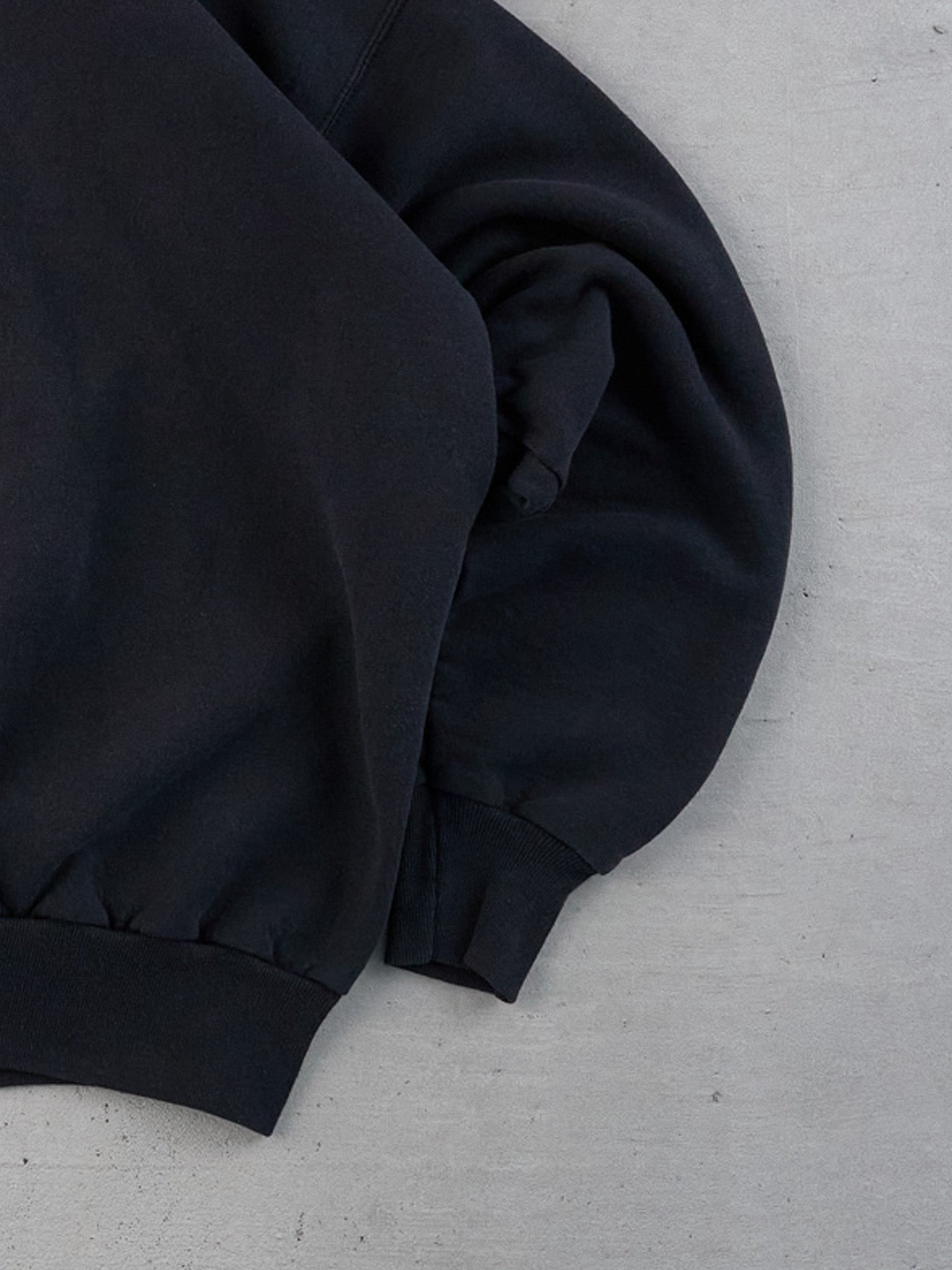 Vintage 90s Black Introvert Blank Crewneck (M/L)