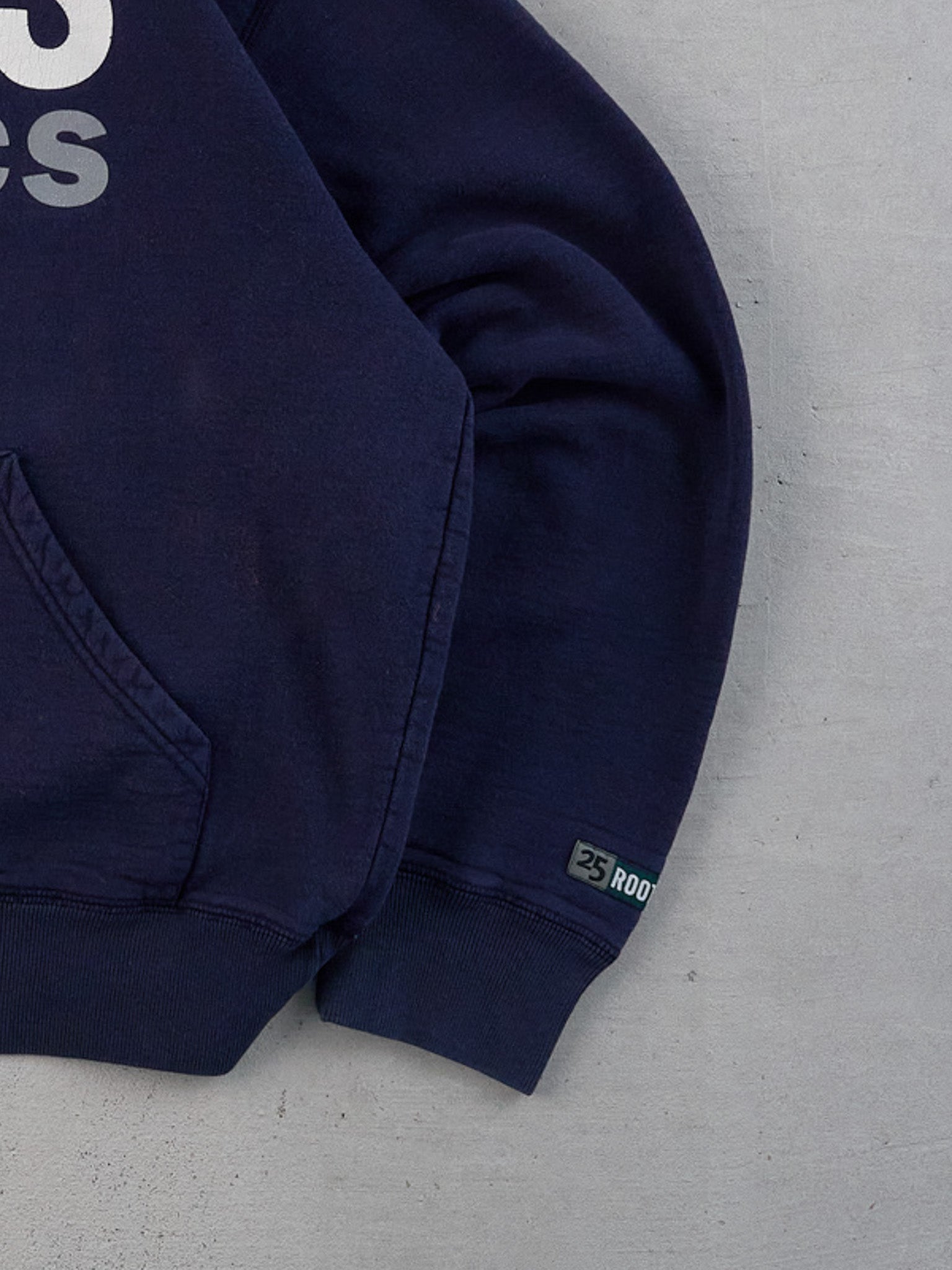 Vintage 90s Blue Roots Athletics Canada Hoodie (M/L)