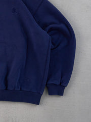 Vintage 90s Faded Navy Blue Northern Reflections Blank Crewneck (L)