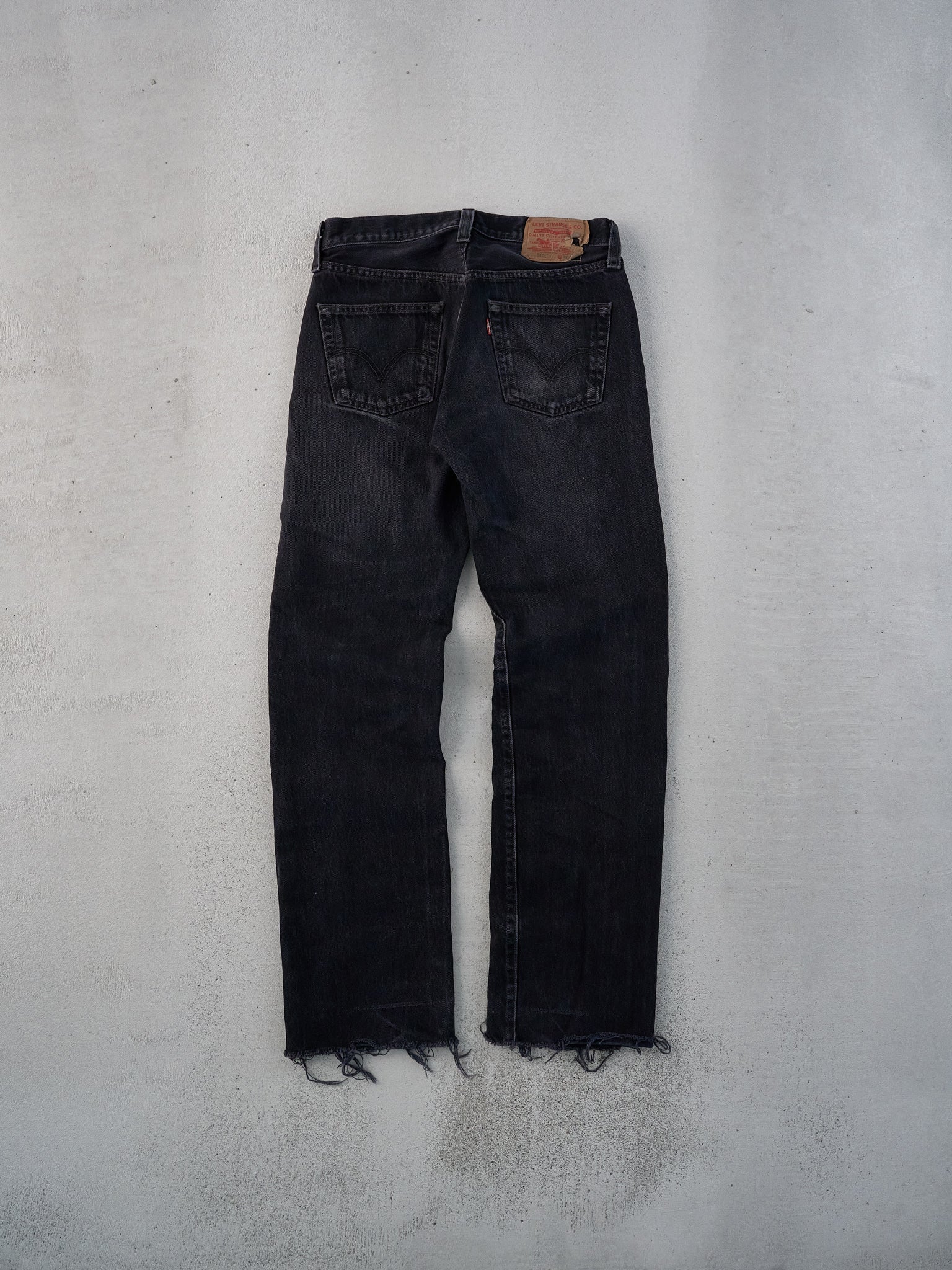 Vintage 90s Black Levi's 501 Denim Jeans (30x30)