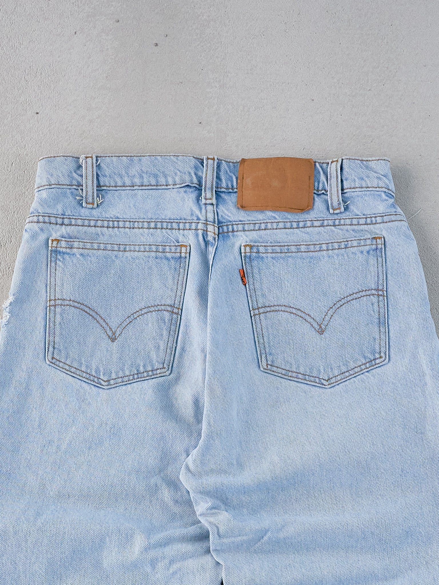 Vintage 70s Light Blue Levi's 550 Denim Jeans (29x32)