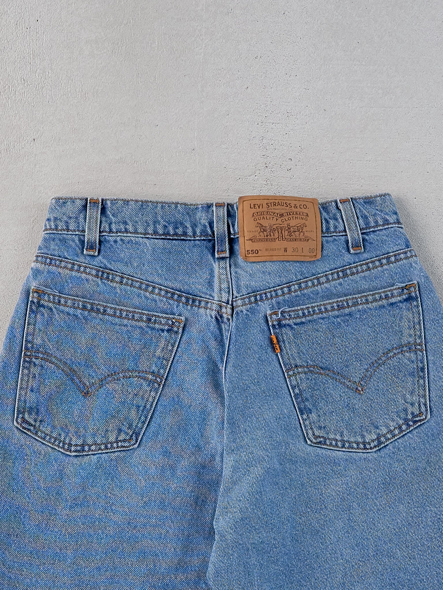 Vintage 70s Light Blue Levi's Denim Shorts (28x8)