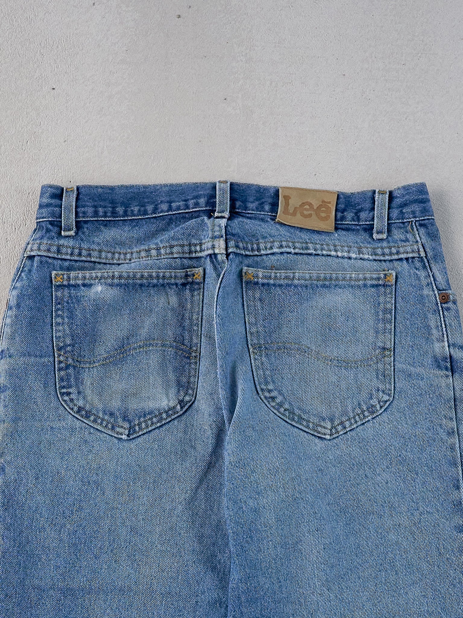 Vintage 80s Dark Blue Lee Denim Jeans (30x29)
