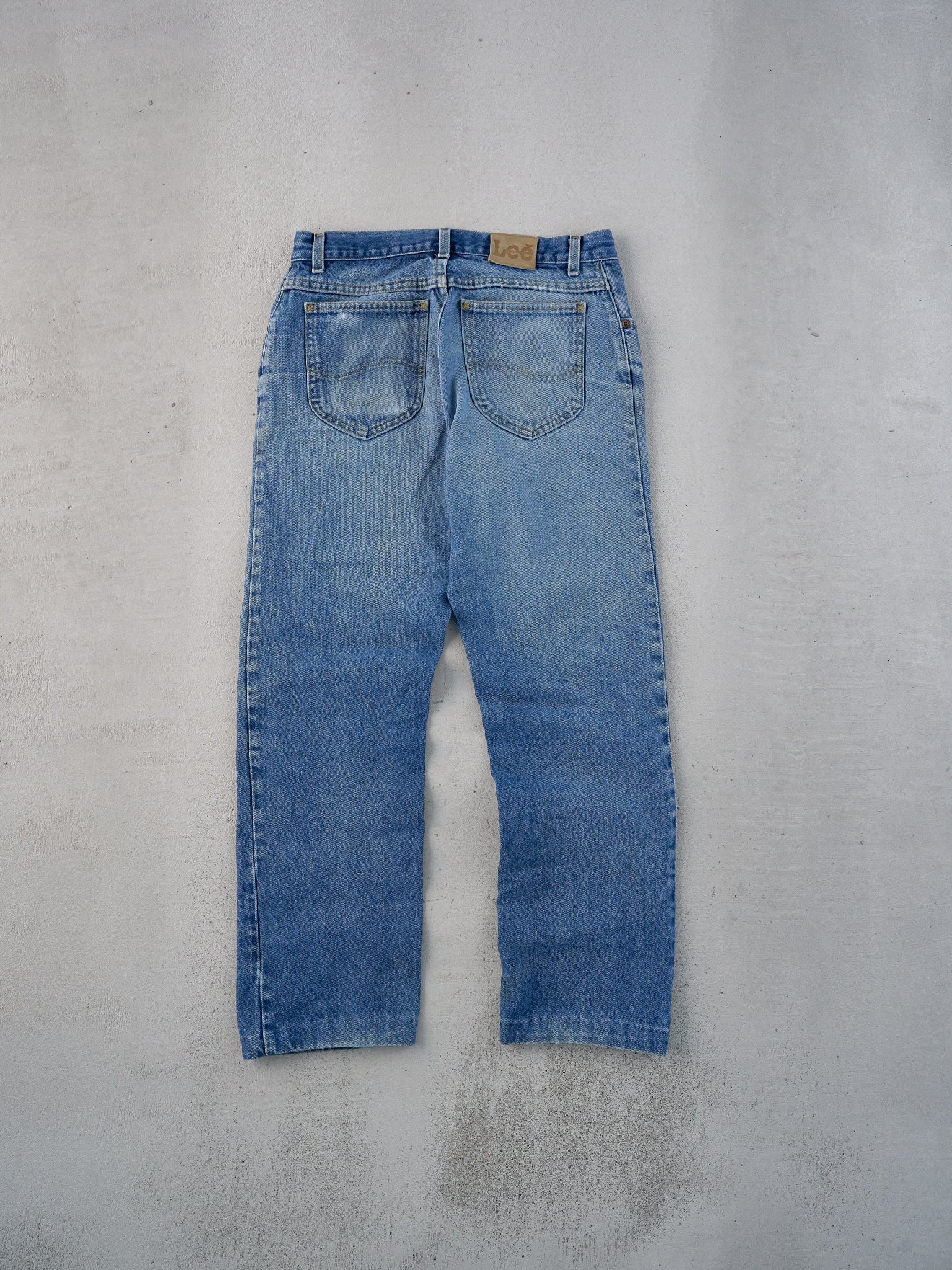 Vintage 80s Dark Blue Lee Denim Jeans (30x29)