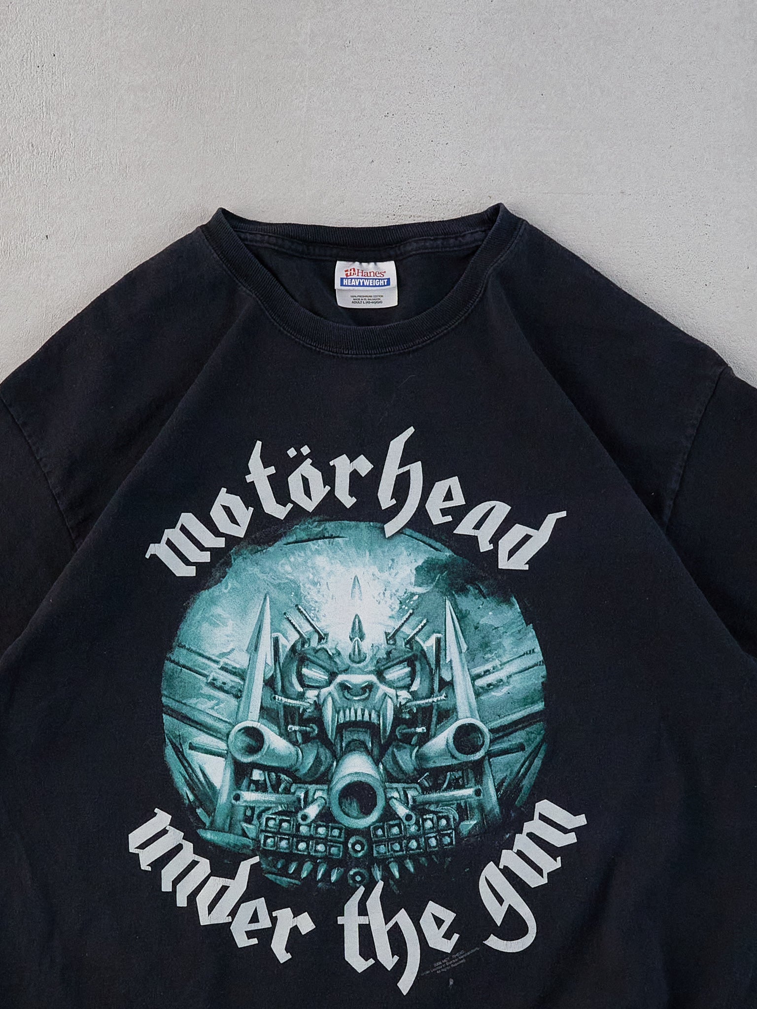 Vintage 90s Black Motorhead under the gun Graphic Tee (M)