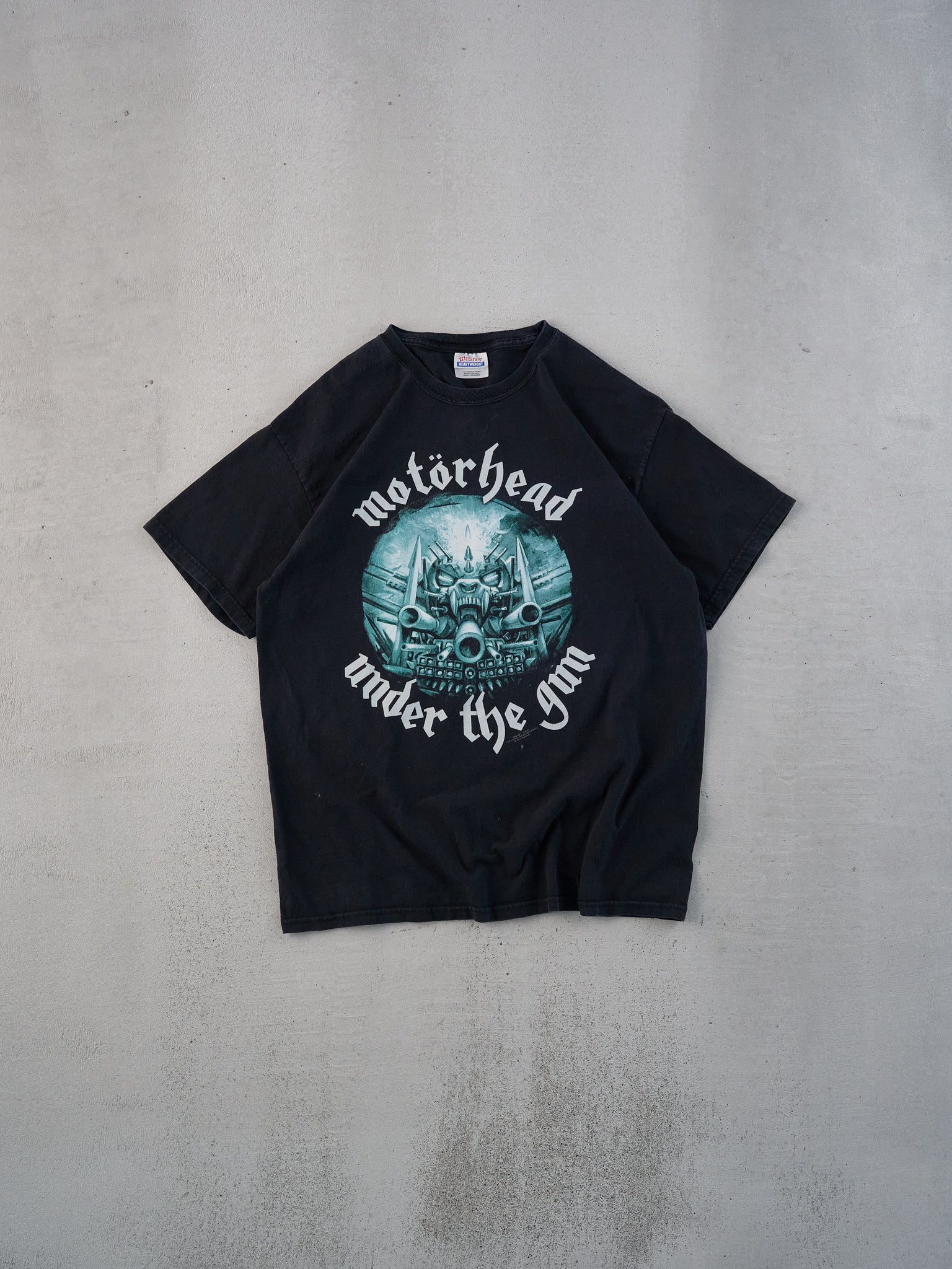 Vintage 90s Black Motorhead under the gun Graphic Tee (M)