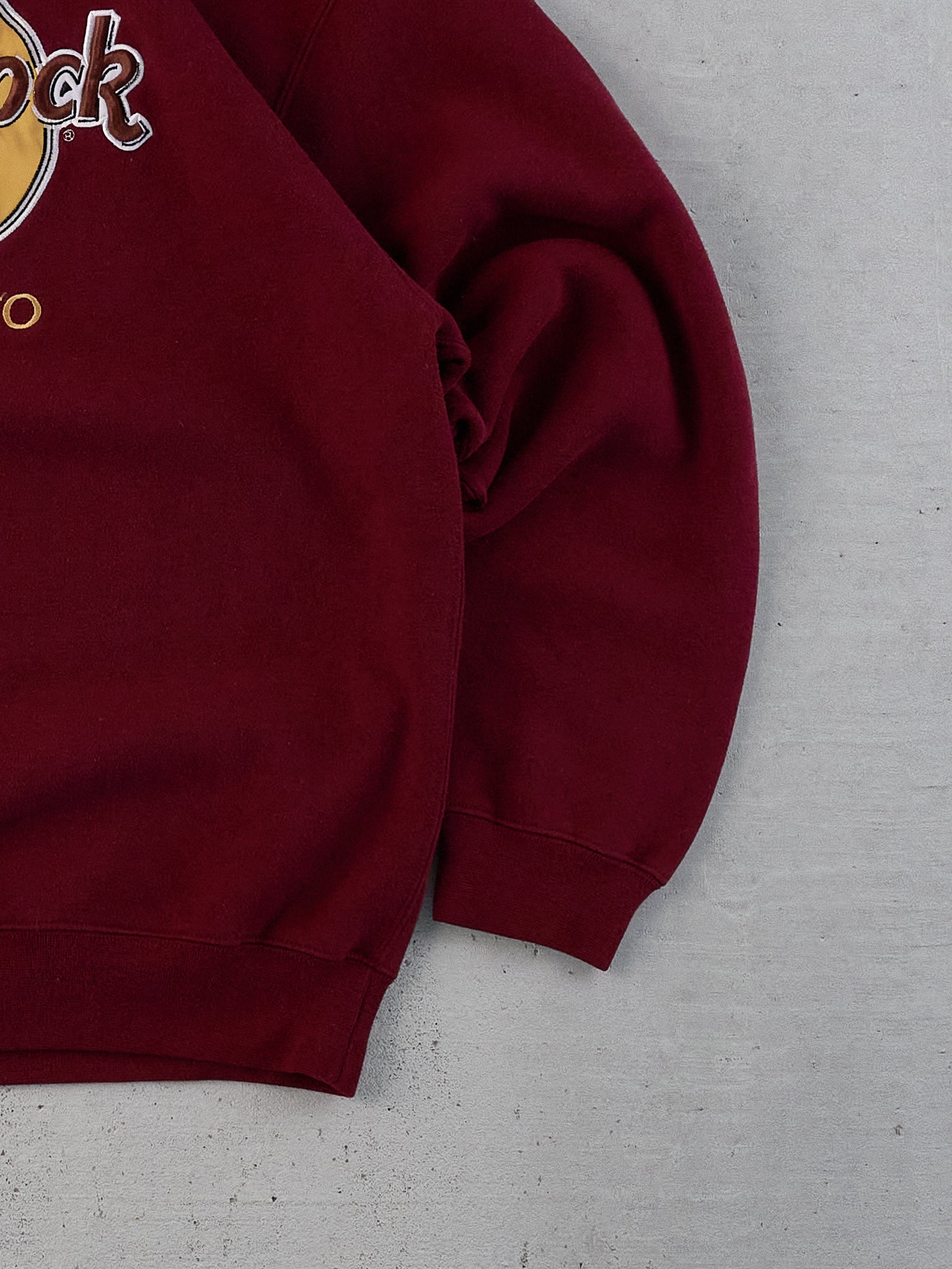 Vintage 90s Maroon Hardrock Cafe Toronto Crewneck (M)