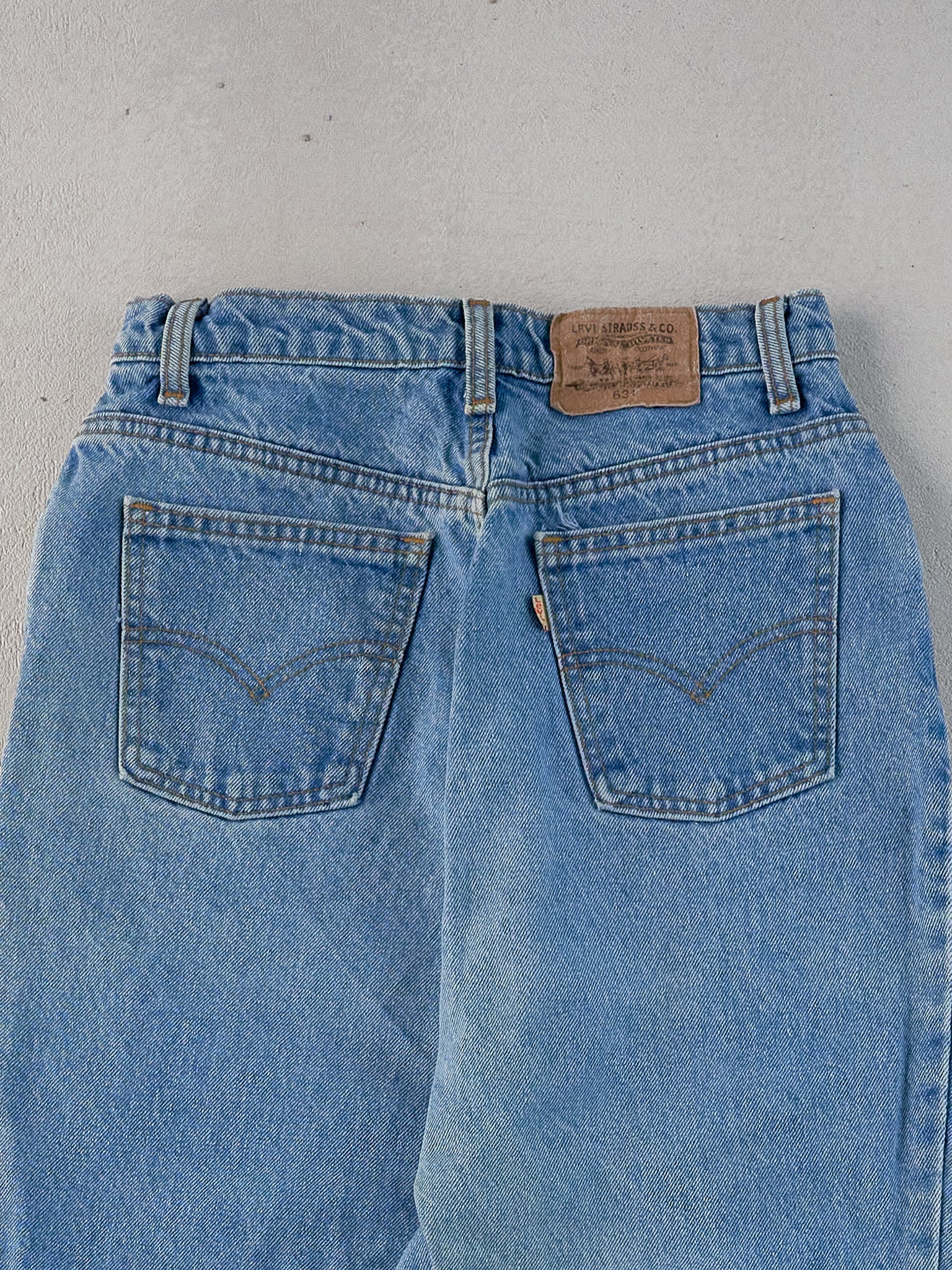 Vintage 70s Light Blue Levi's 631 Denim Jeans (26x32)