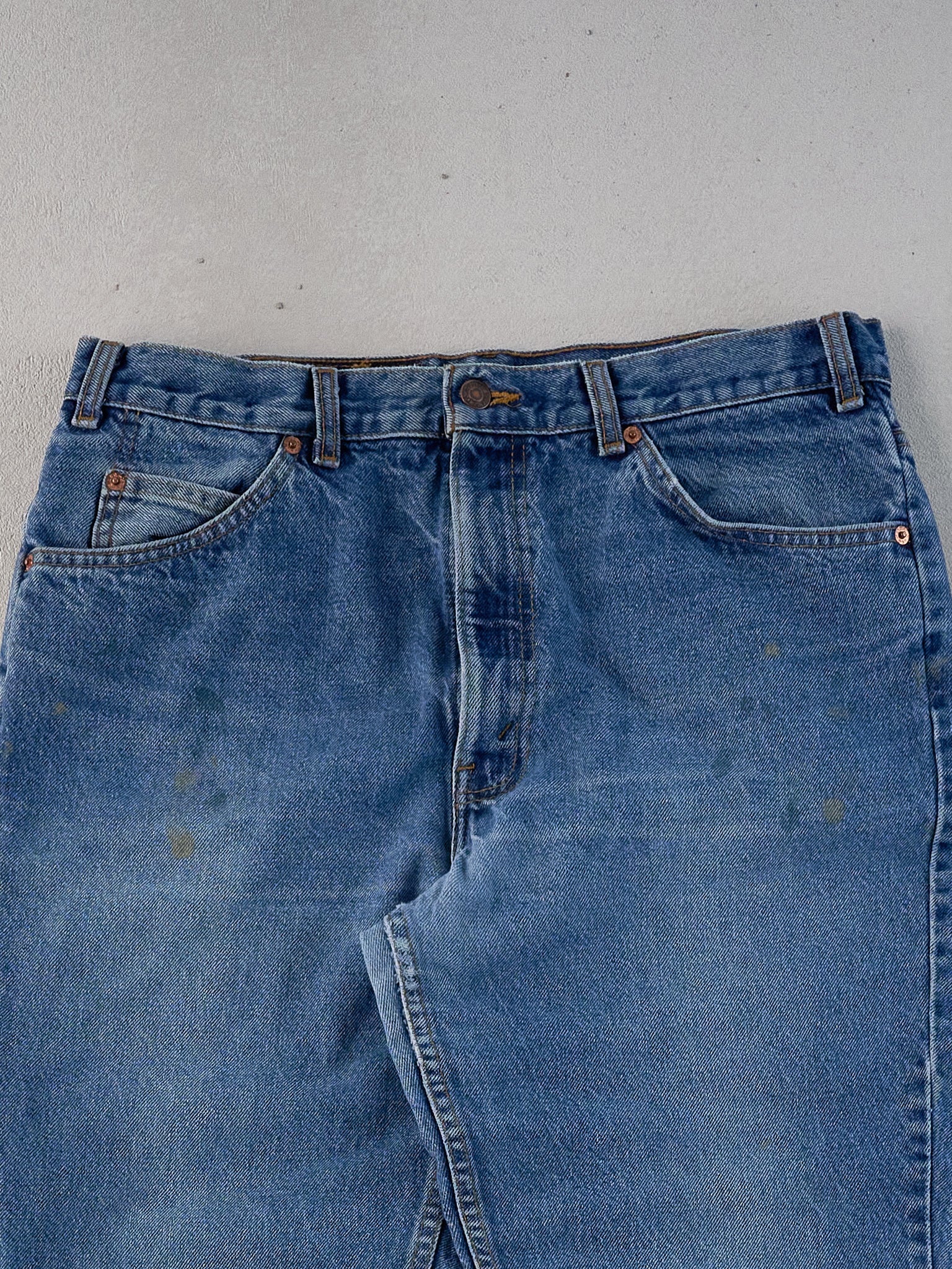 Vintage 70s Blue Levi's 506 Denim Jeans (33x33)
