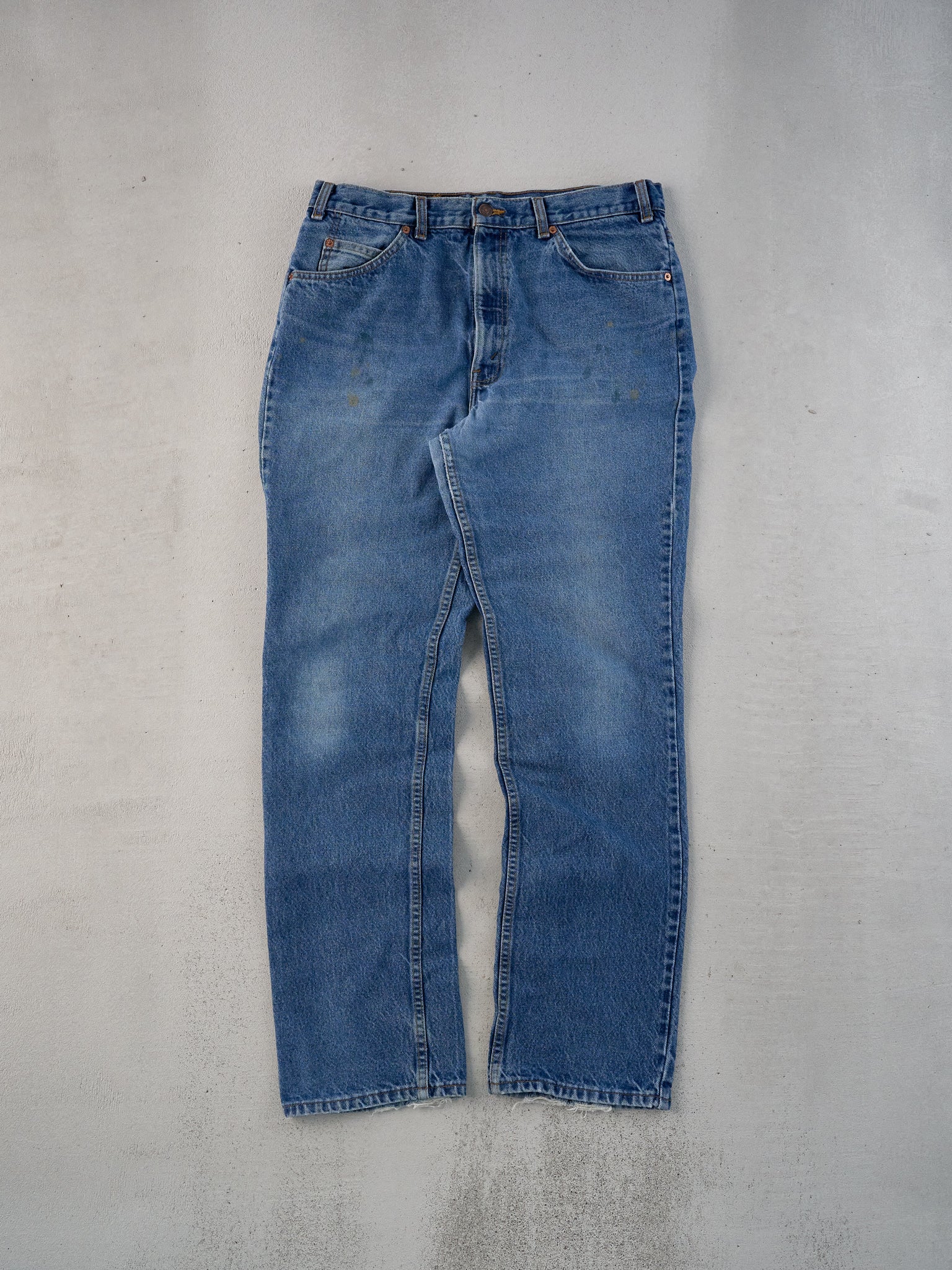 Vintage 70s Blue Levi's 506 Denim Jeans (33x33)