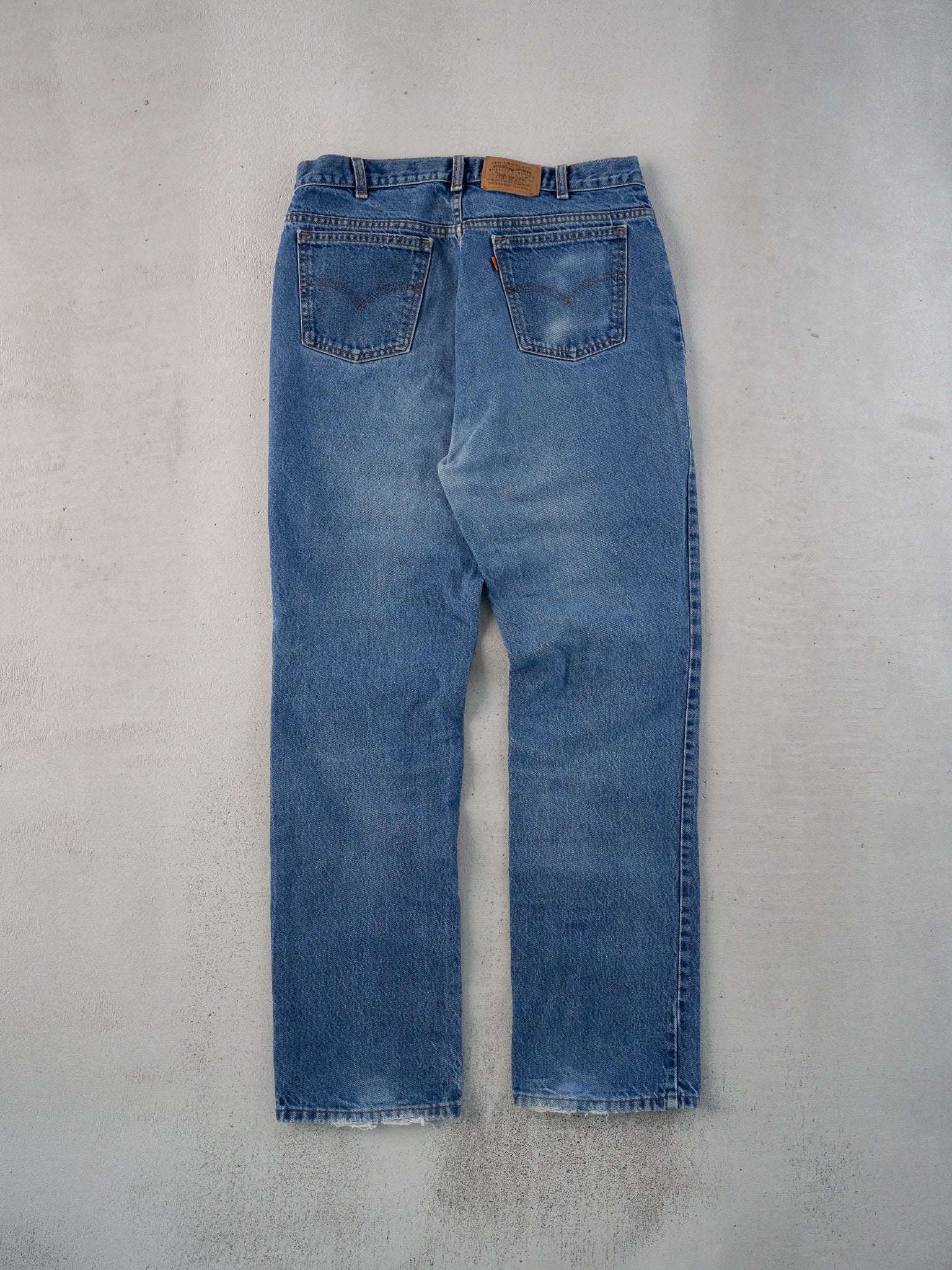 Vintage 70s Blue Levi's 506 Denim Jeans (33x33)