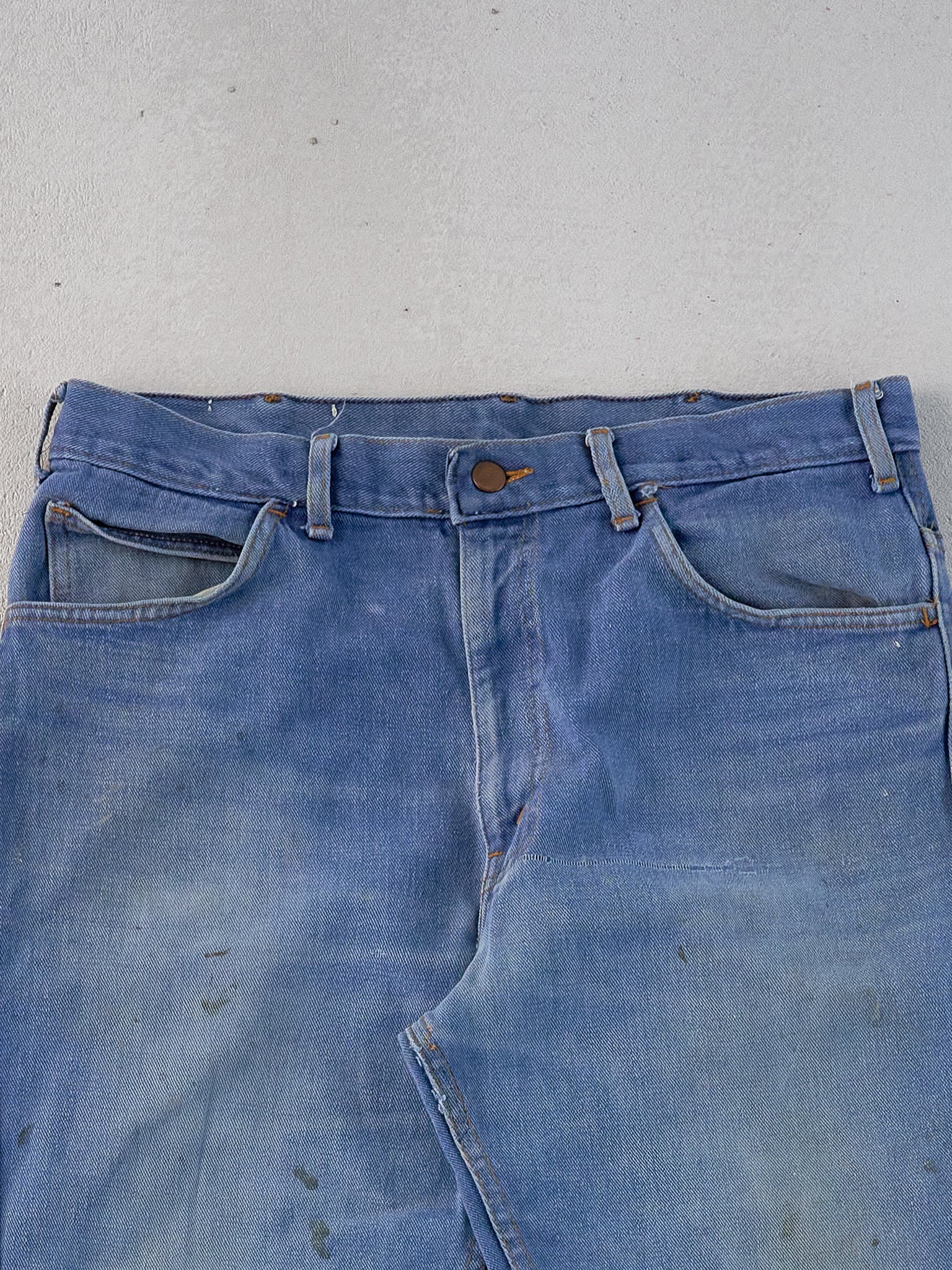 Vintage 70s Blue Jack Spratt Denim Flared Jeans (33x29)