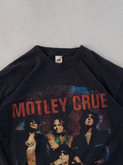 Vintage 05' Washed Black Motley Crue Band Graphic Tee