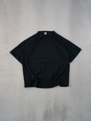 Vintage 90s Black Russell Athletics Blank Tee (L)