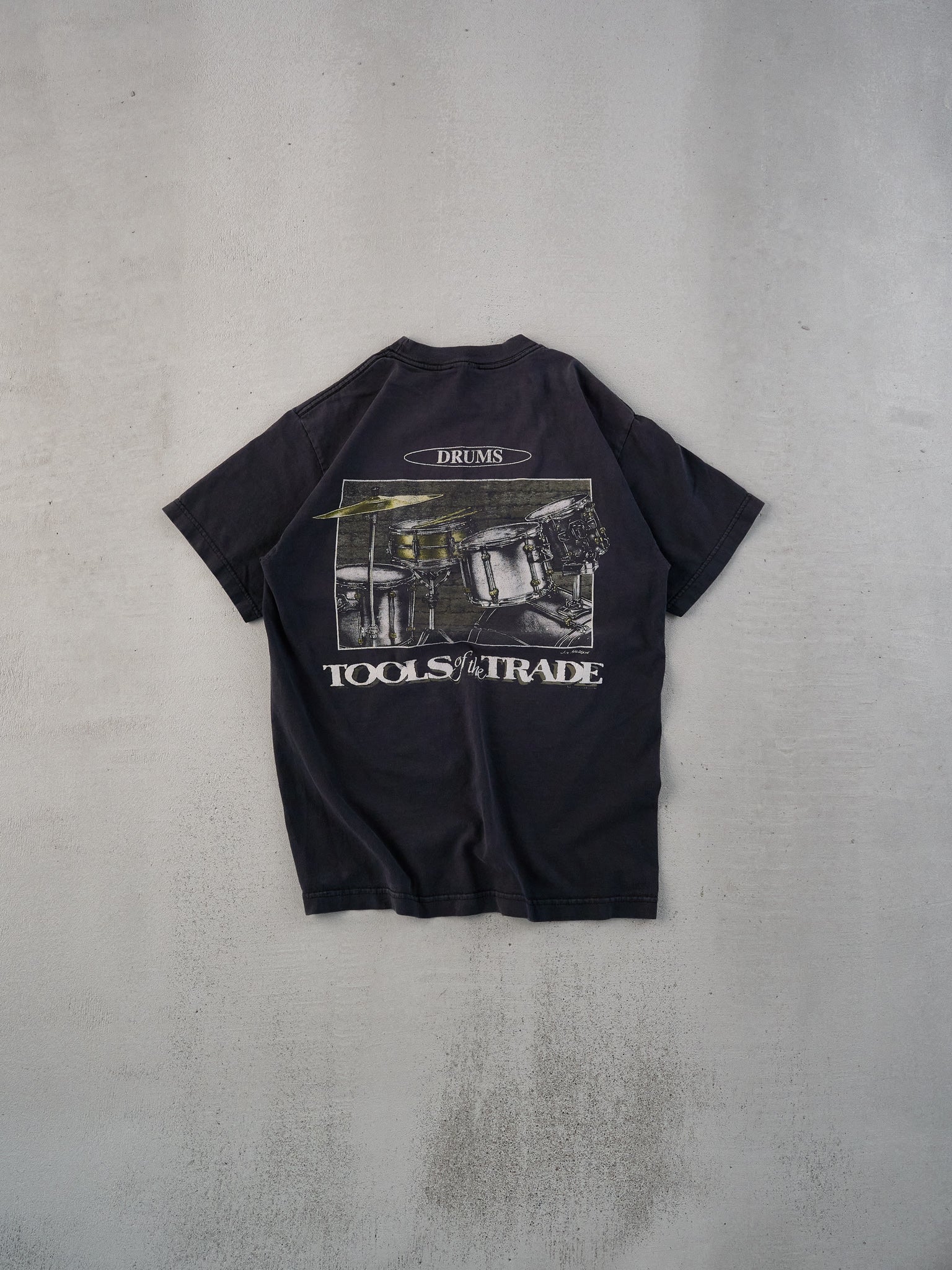 Vintage 90s Black Toolstrade Graphic Tee (S)