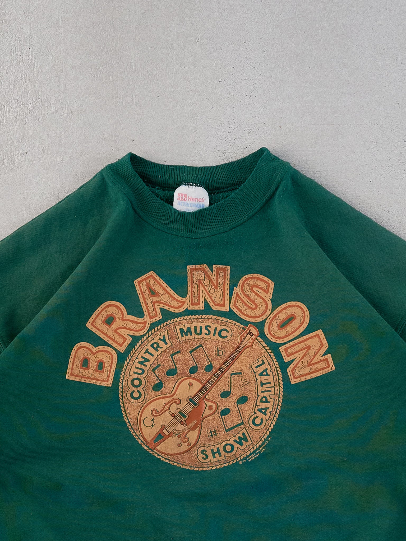 Vintage 96' Pine Green Branson Counstry Music Show Crewneck (L)