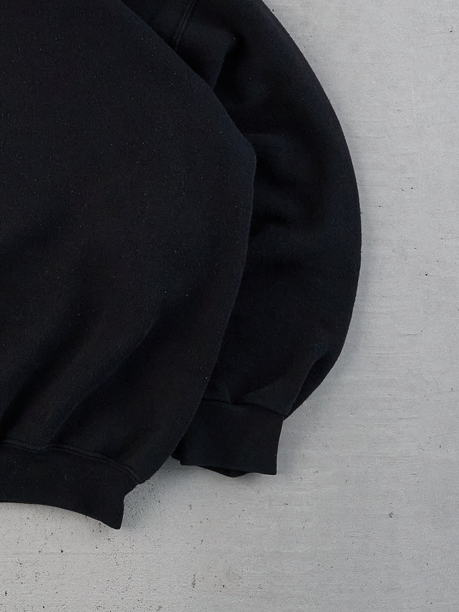 Vintage 90s Black Franklin Sports Blank Crewneck (L)