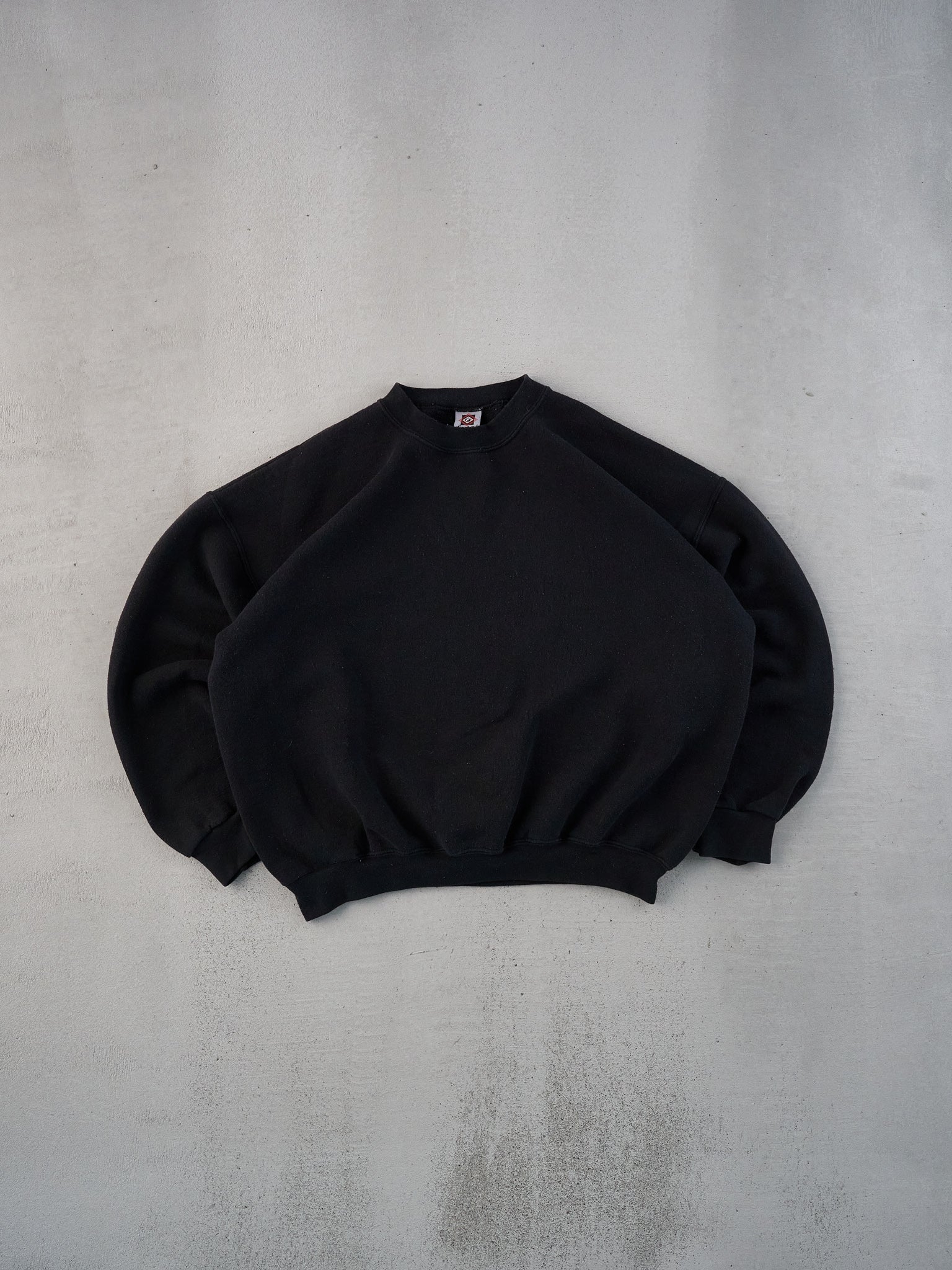 Vintage 90s Black Franklin Sports Blank Crewneck (L)