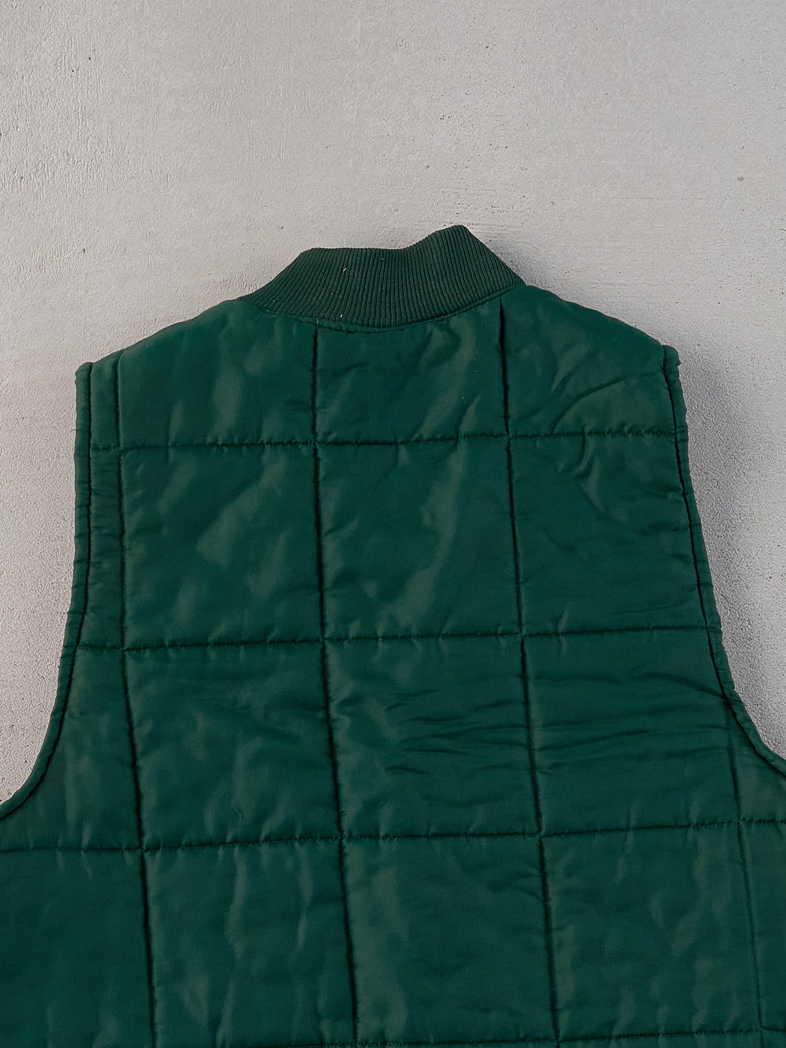 Vintage 90s Green and Red Spratford Reversible Puffer Vest (M)