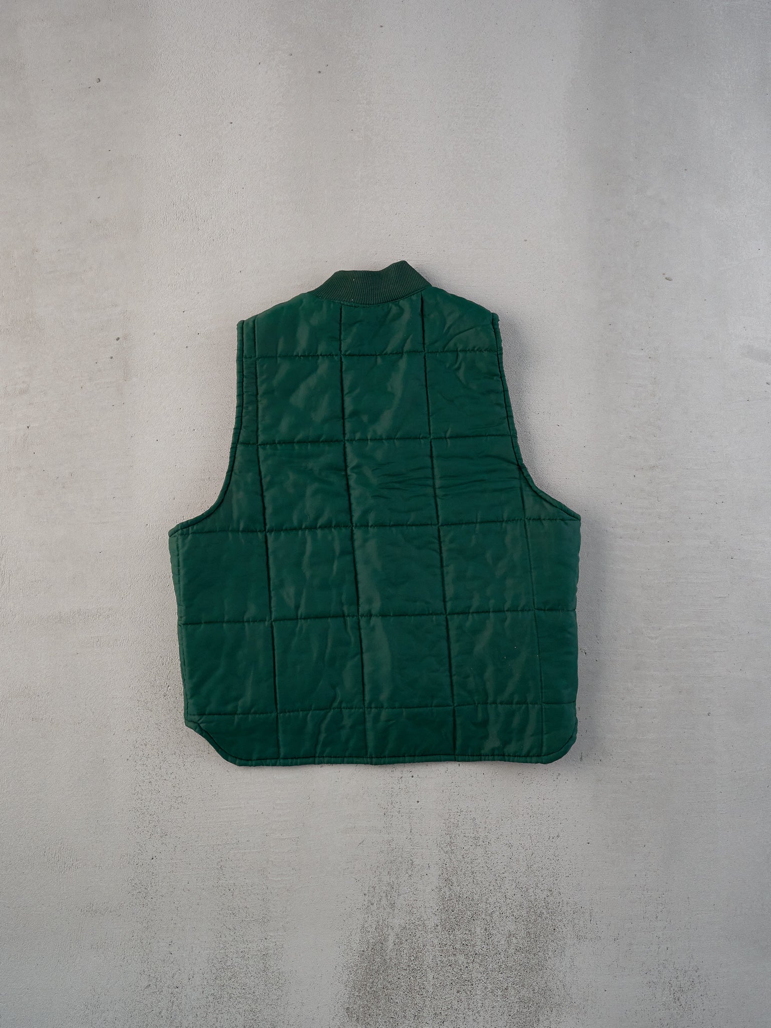 Vintage 90s Green and Red Spratford Reversible Puffer Vest (M)