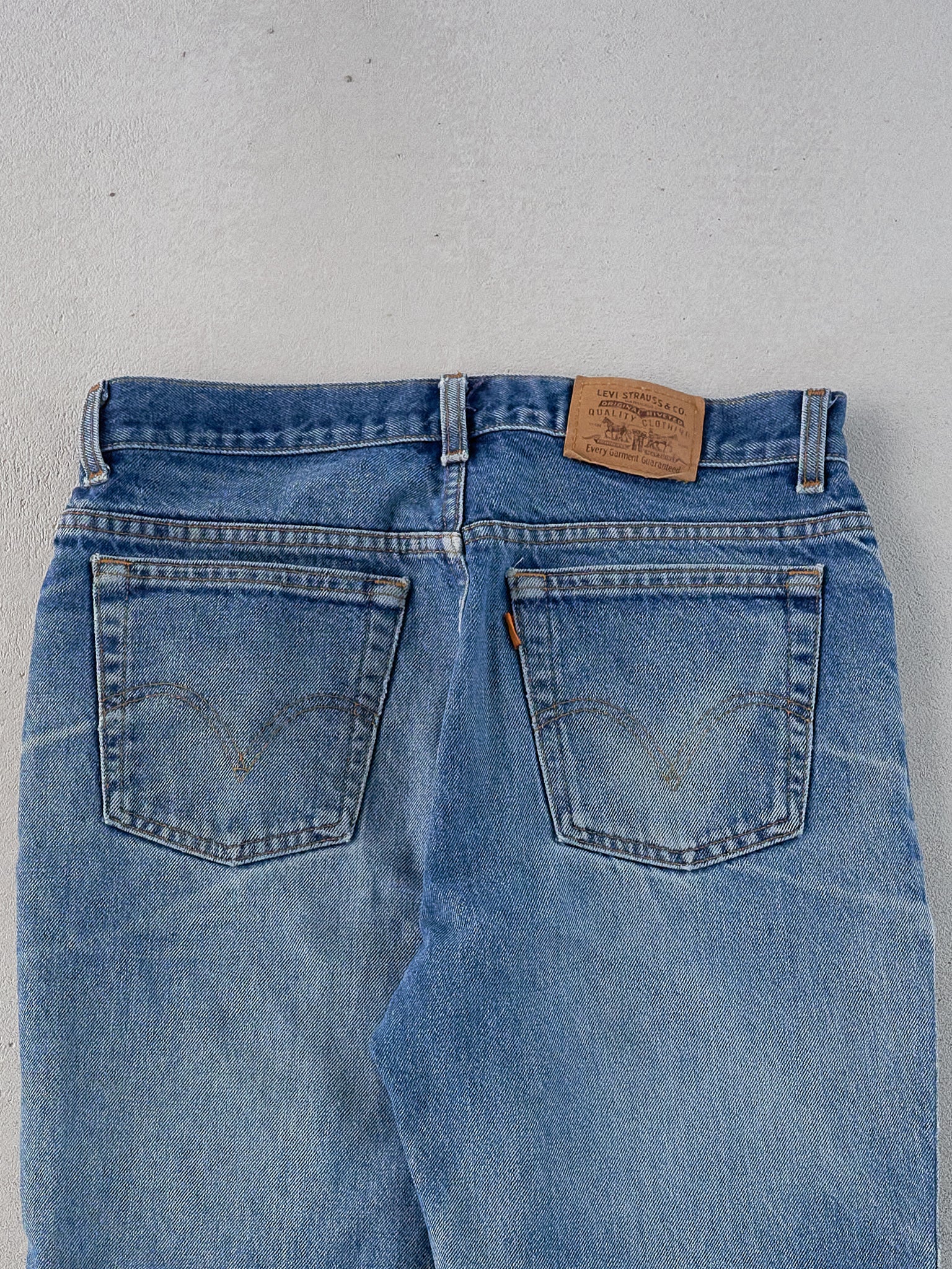 Vintage 70s Dark Blue Levi's Denim Jeans (32x29)