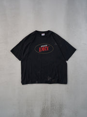 Vintage 90s Black Molson Dry House of Lancaster Graphic Tee (L)