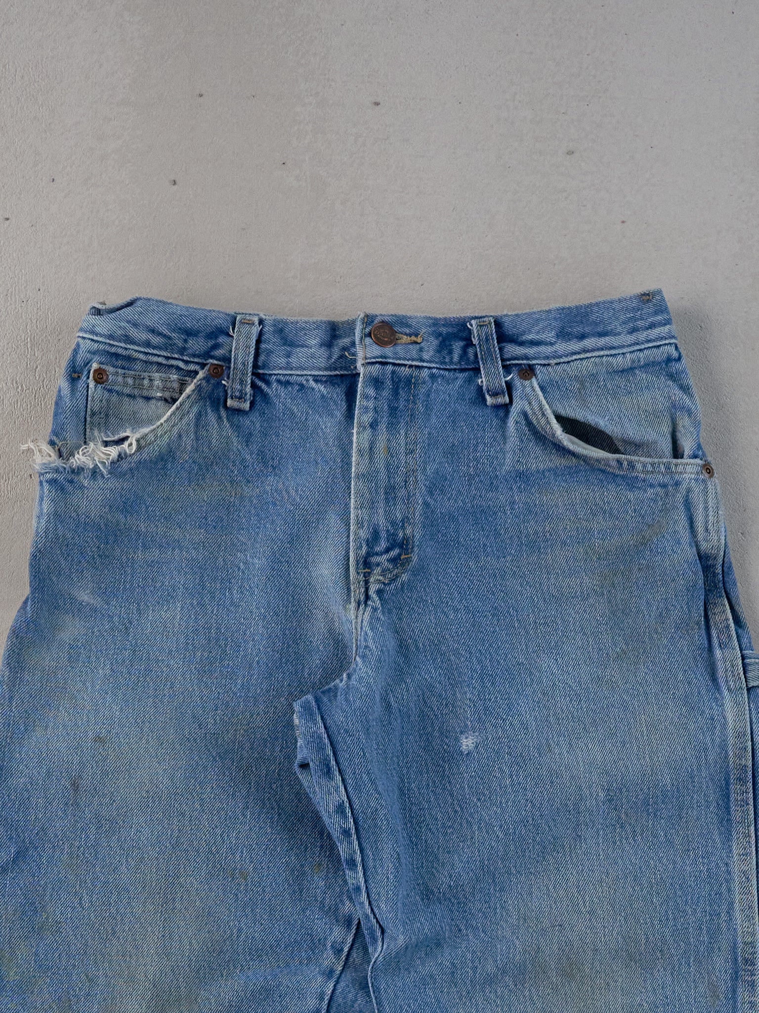 Vintage 90s Blue Dickies Workwear Carpenter Denim Pants (30x31)
