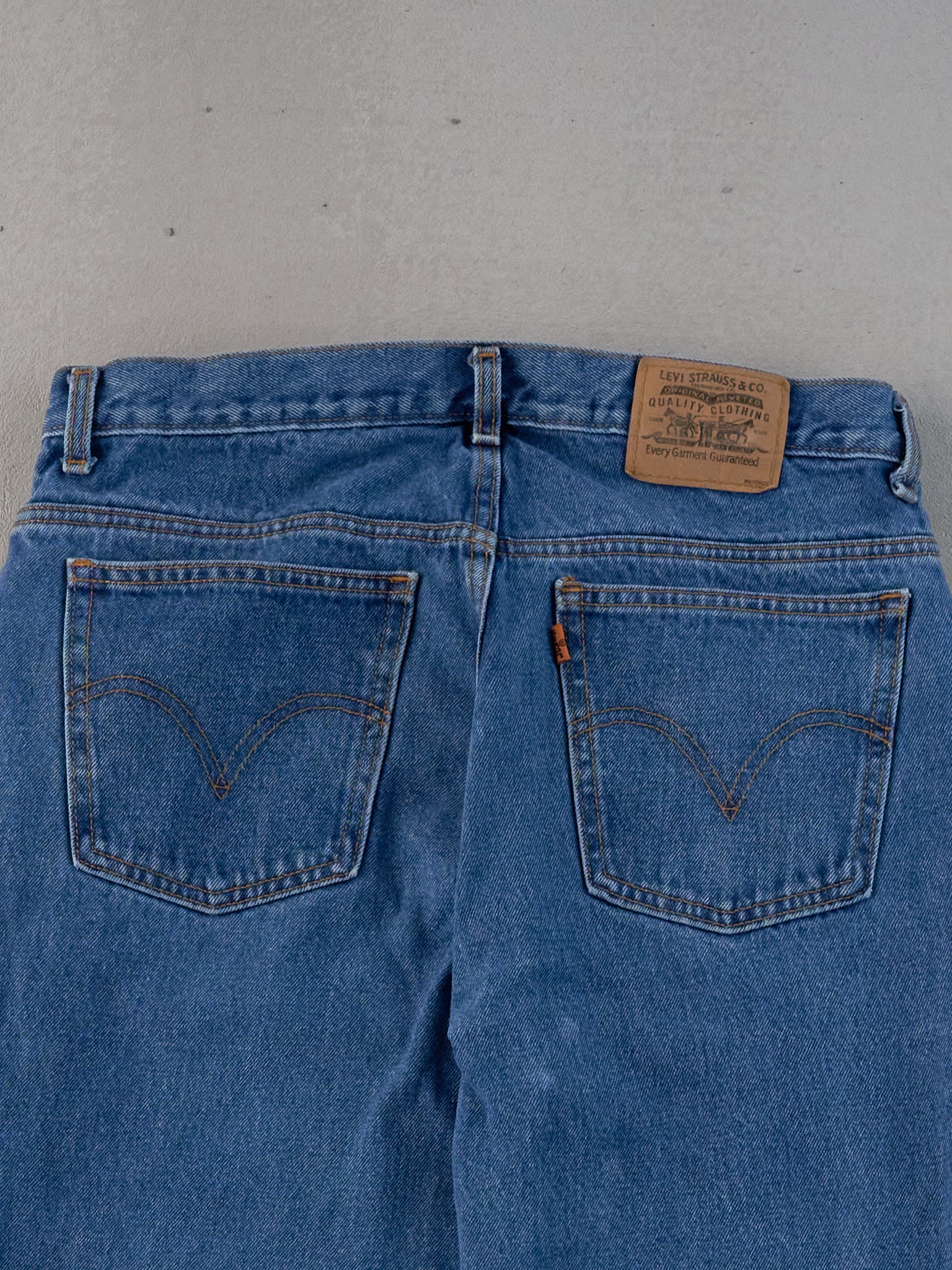 Vintage 70s Blue Levi's 506 Denim Jeans (30x30)