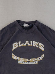 Vintage 04' Washed Black Blair's Speed Shop Graphic Tee (M)