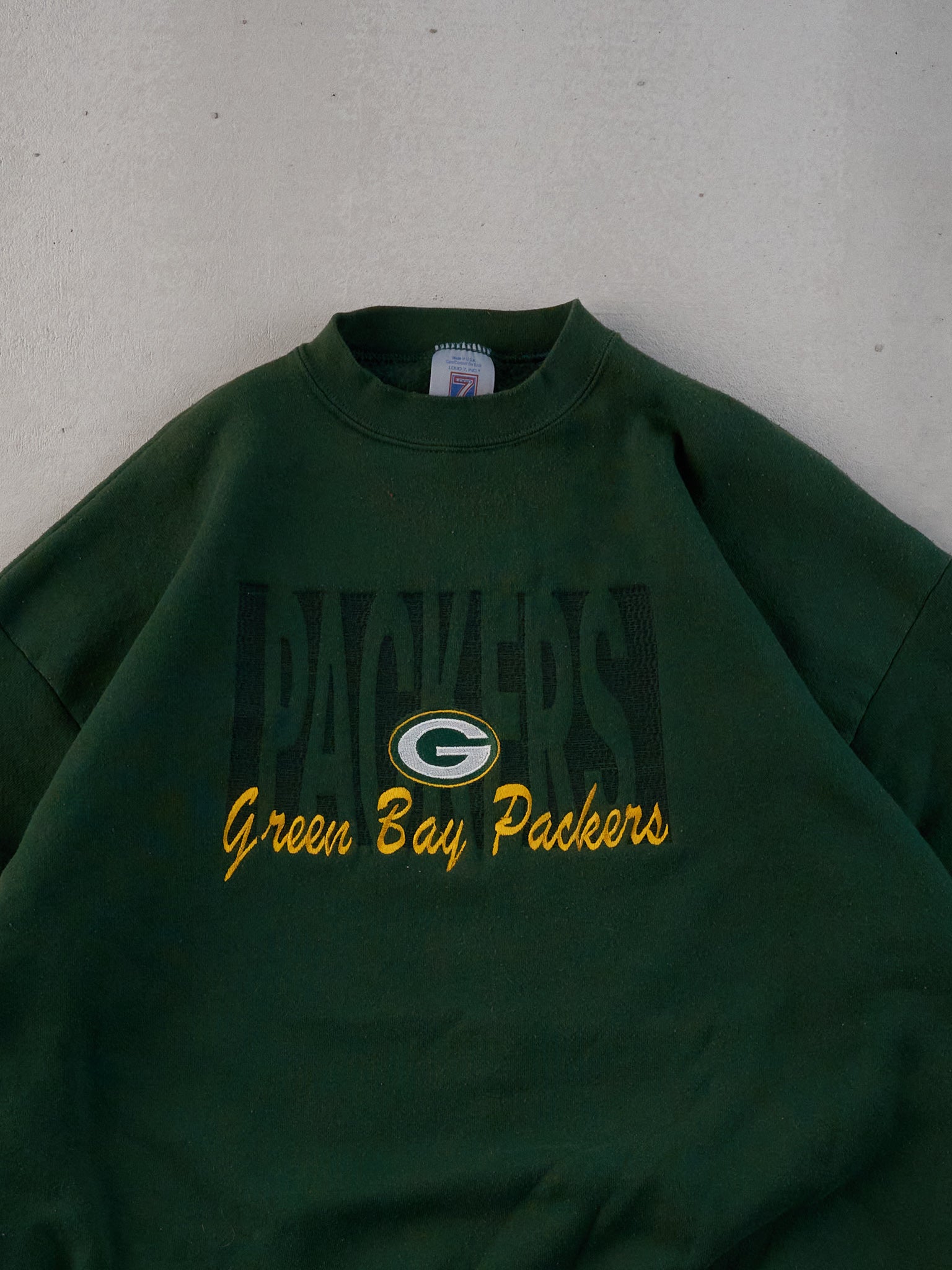 Vintage 90s Green Green Bay Pacers NFL Crewneck (L)