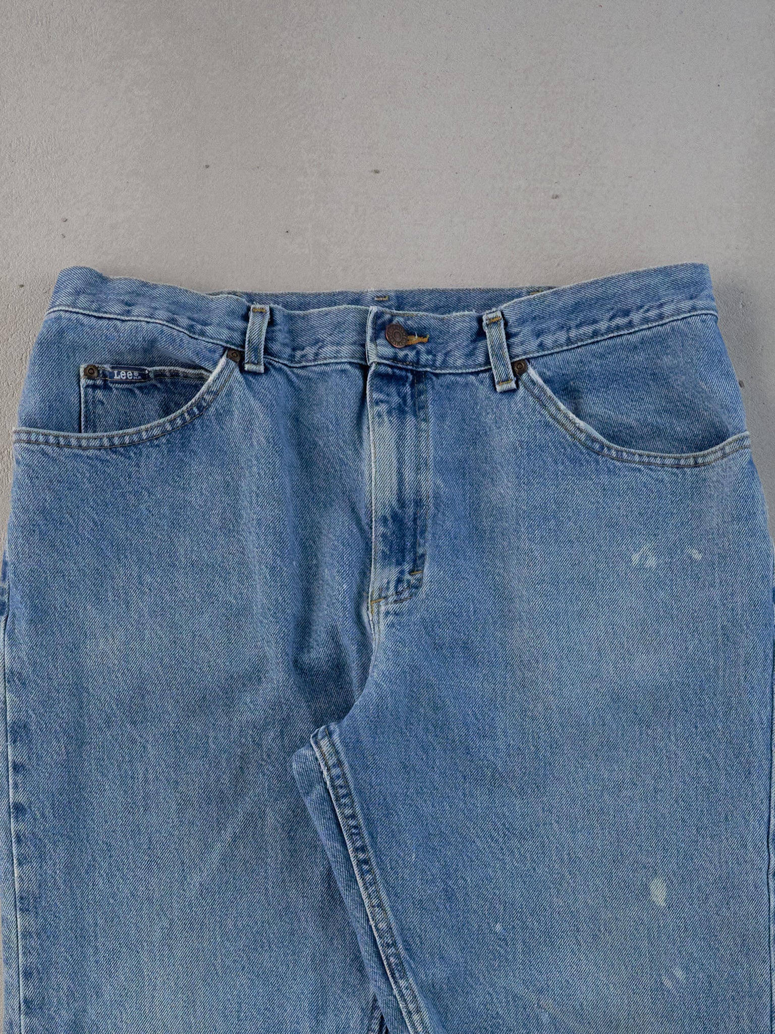 Vintage 90s Blue Lee Denim Jeans (35x31)