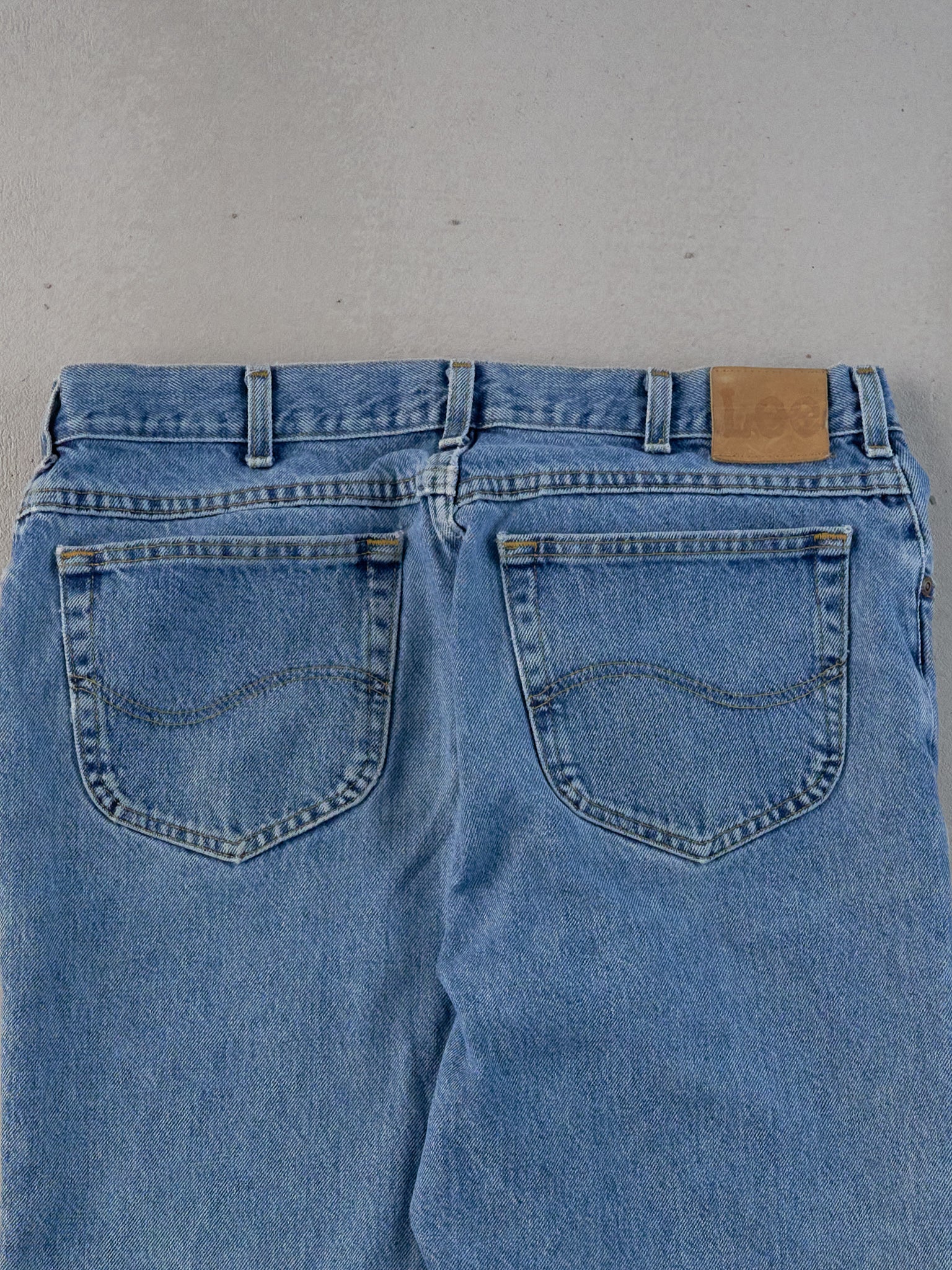 Vintage 90s Blue Lee Denim Jeans (35x31)