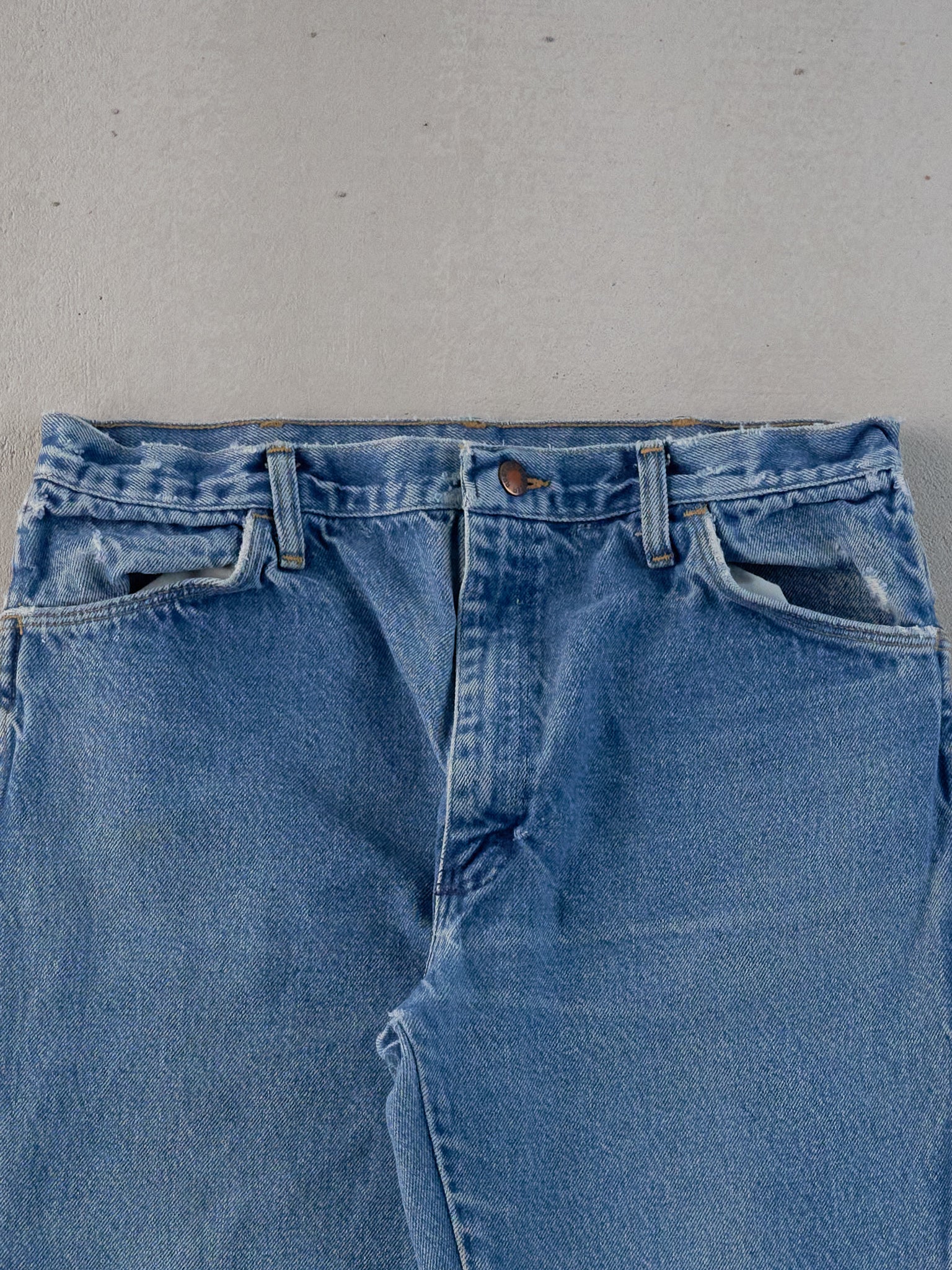Vintage 70s Blue Rustler Denim Jeans (32x28)