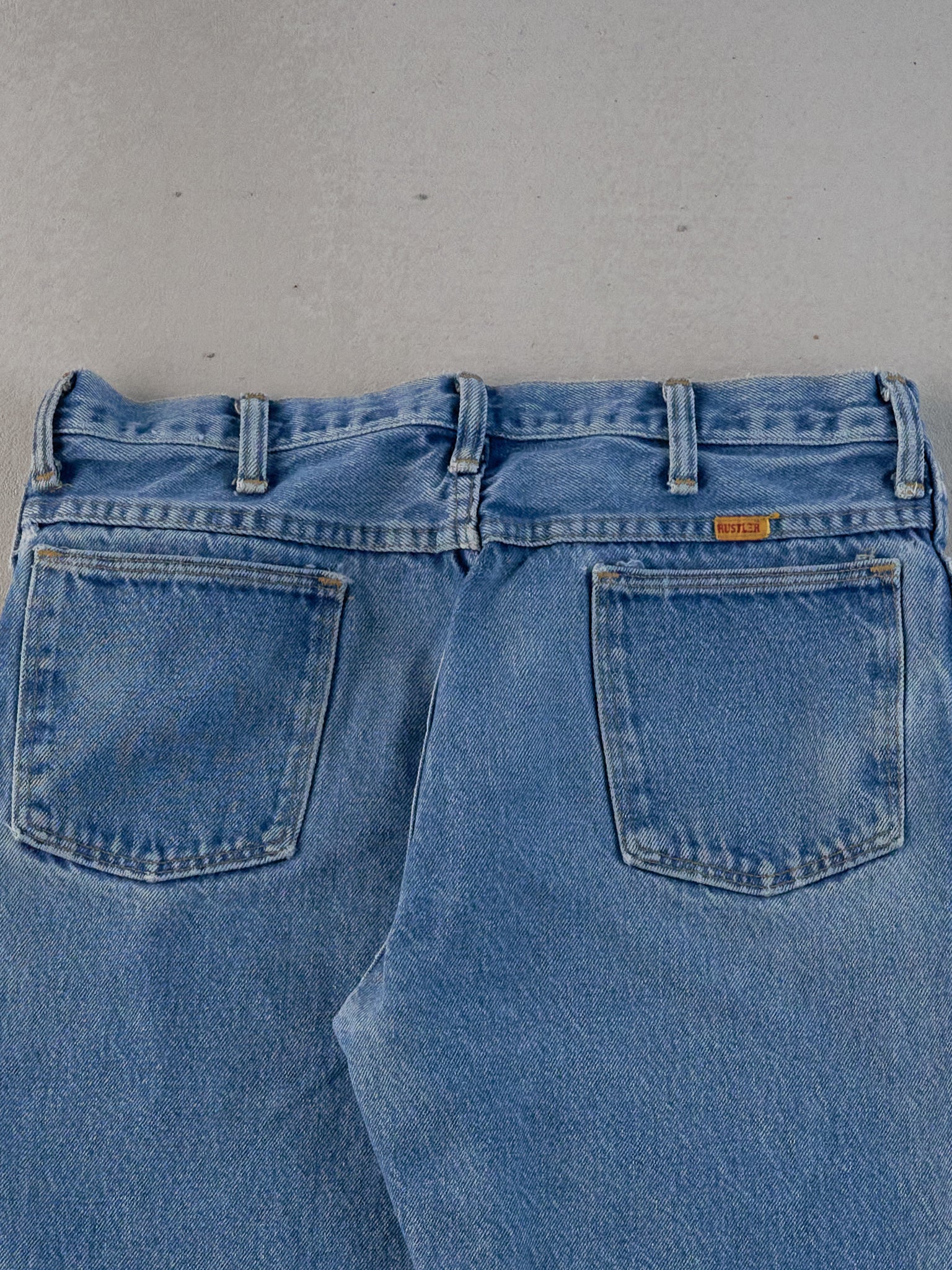 Vintage 70s Blue Rustler Denim Jeans (32x28)