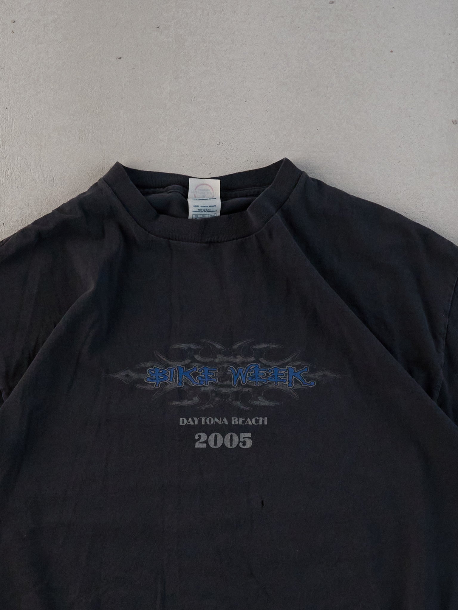 Vintage 05' Black Daytona Beach Bikers Tee (M)