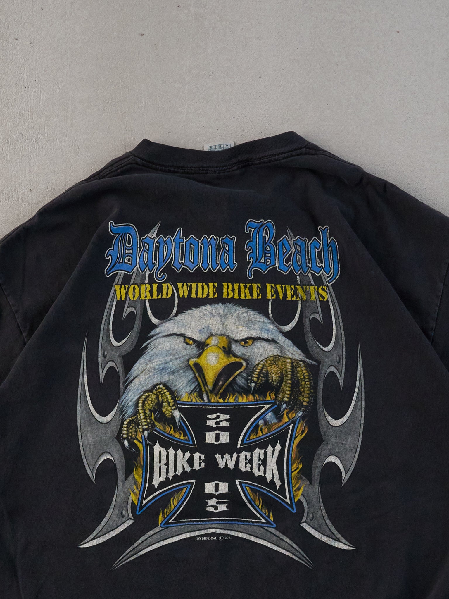 Vintage 05' Black Daytona Beach Bikers Tee (M)