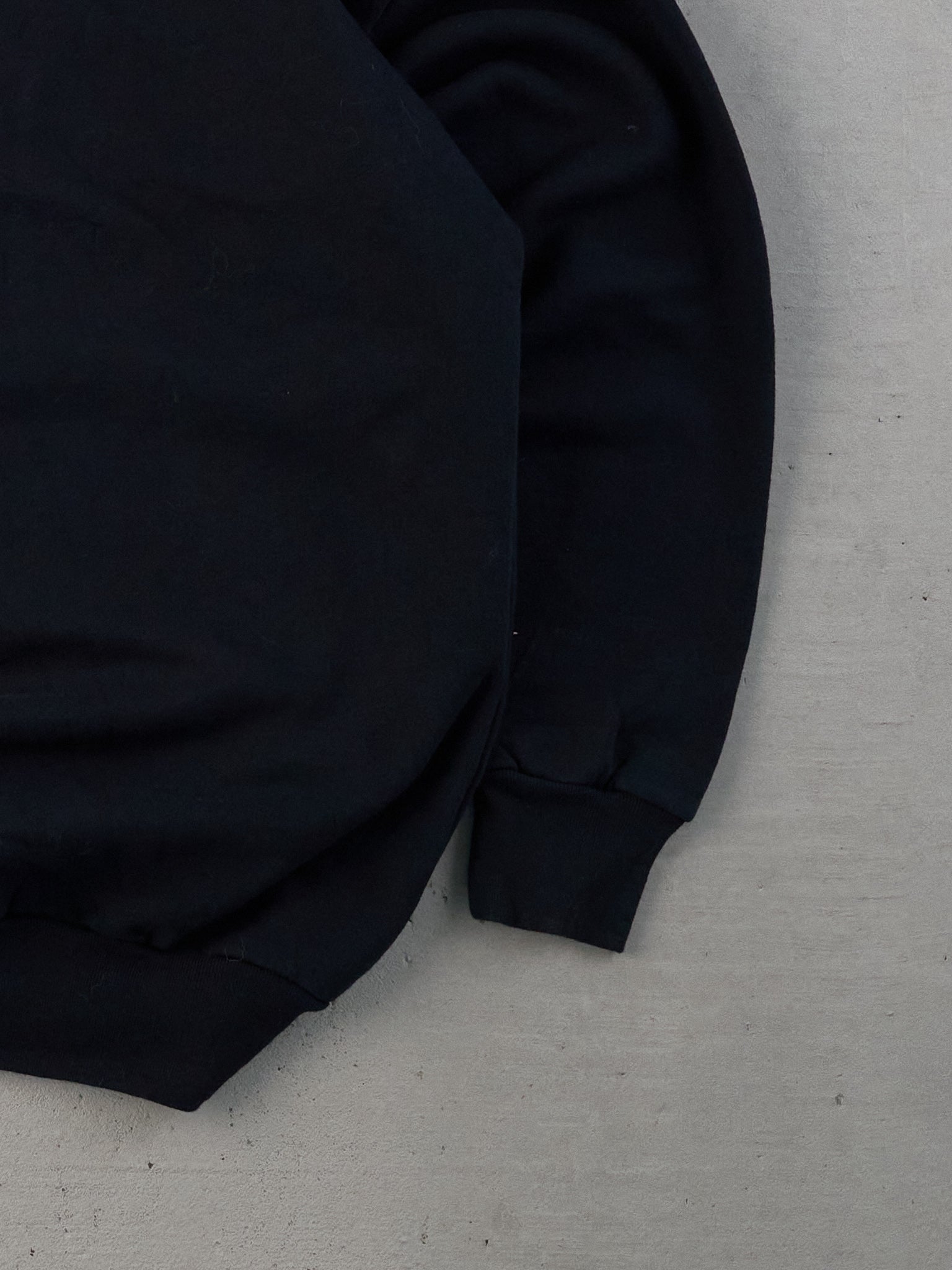 Vintage 80s Black Molson Canadian Rocks Graphic Crewneck (L)