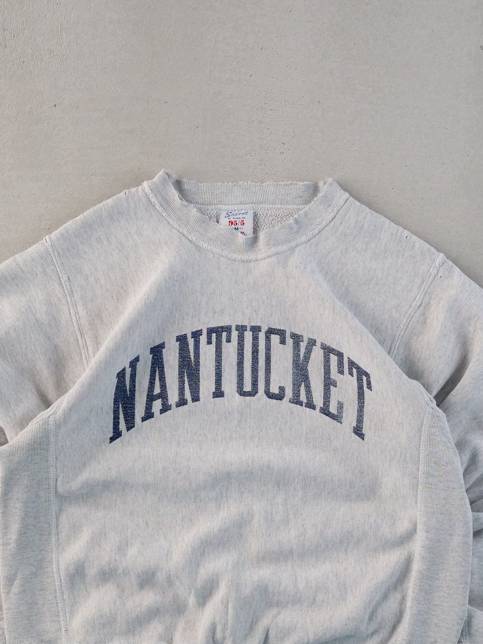 Vintage 90s Grey Nantucket Crewneck (M)
